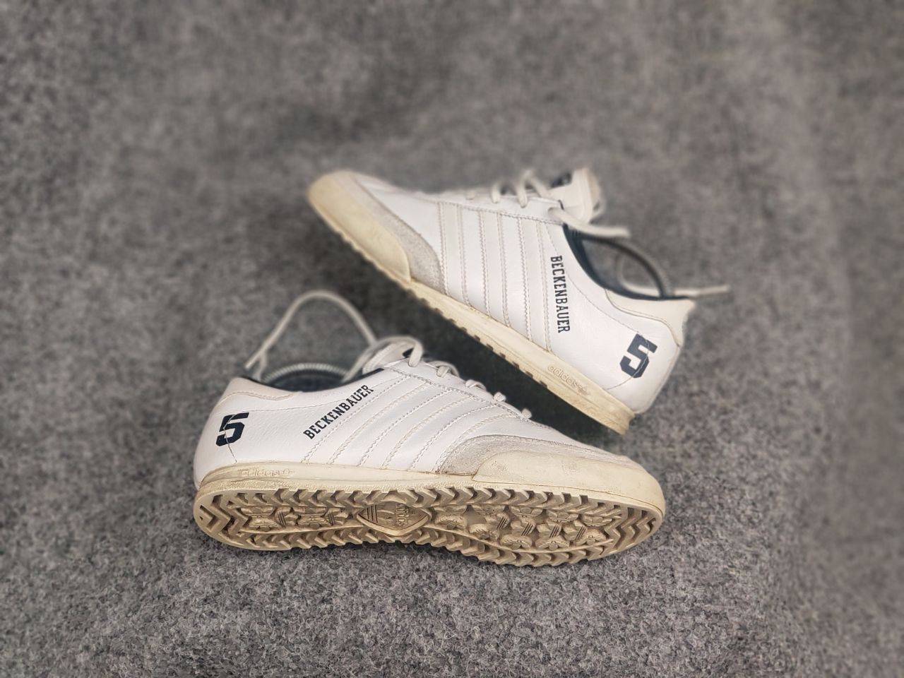 Adidas Adidas Franz Beckenbauer Leather Sneakers Vintage Y2K Style Size US 5 / EU 37 - 4 Thumbnail