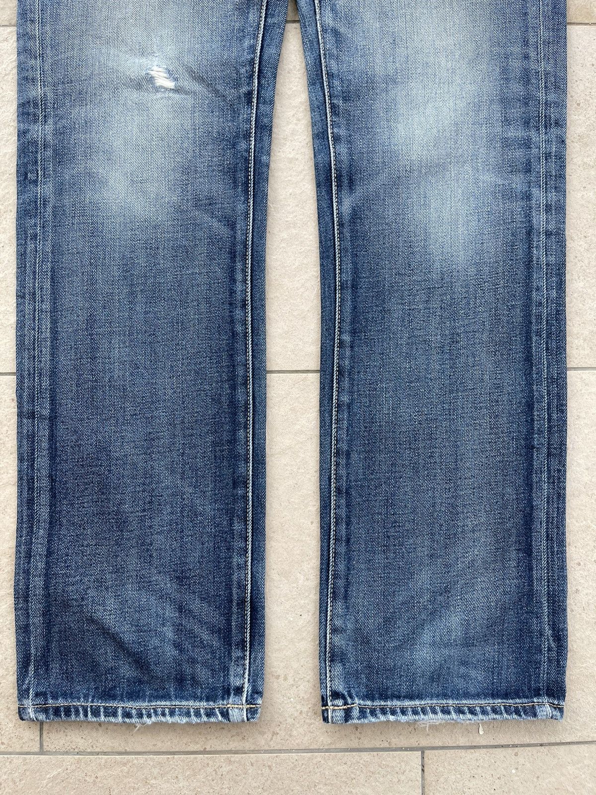 Japanese Brand × Uniqlo 🔥 Japanase Brands Uniqlo Distressed Denim W30🔥 Size US 30 / EU 46 - 8 Thumbnail
