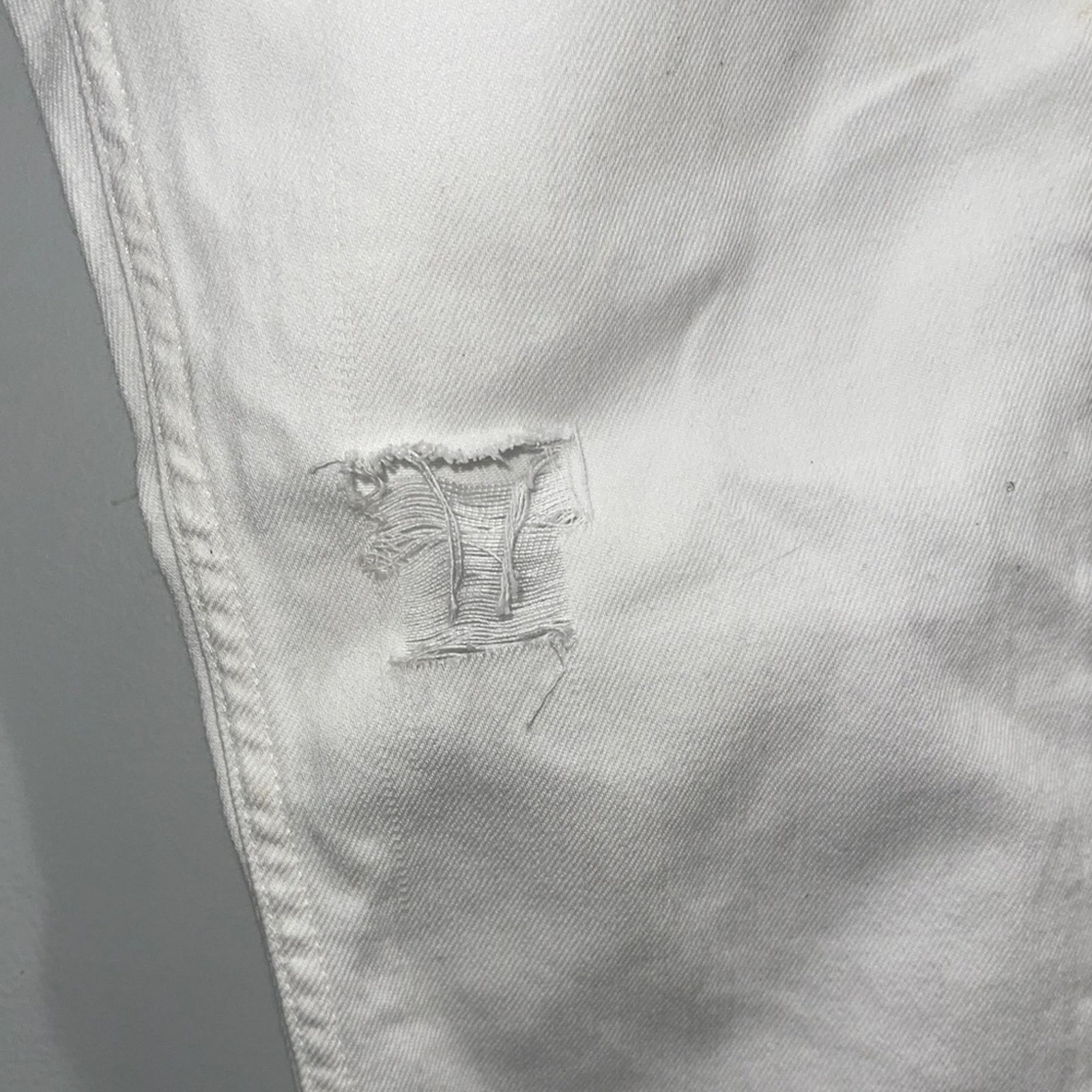 Rag & Bone RAG & BONE White Ankle Slim Mid Rise Boyfriend Sz 25 Size 25" / US 0 / IT 36 - 6 Thumbnail