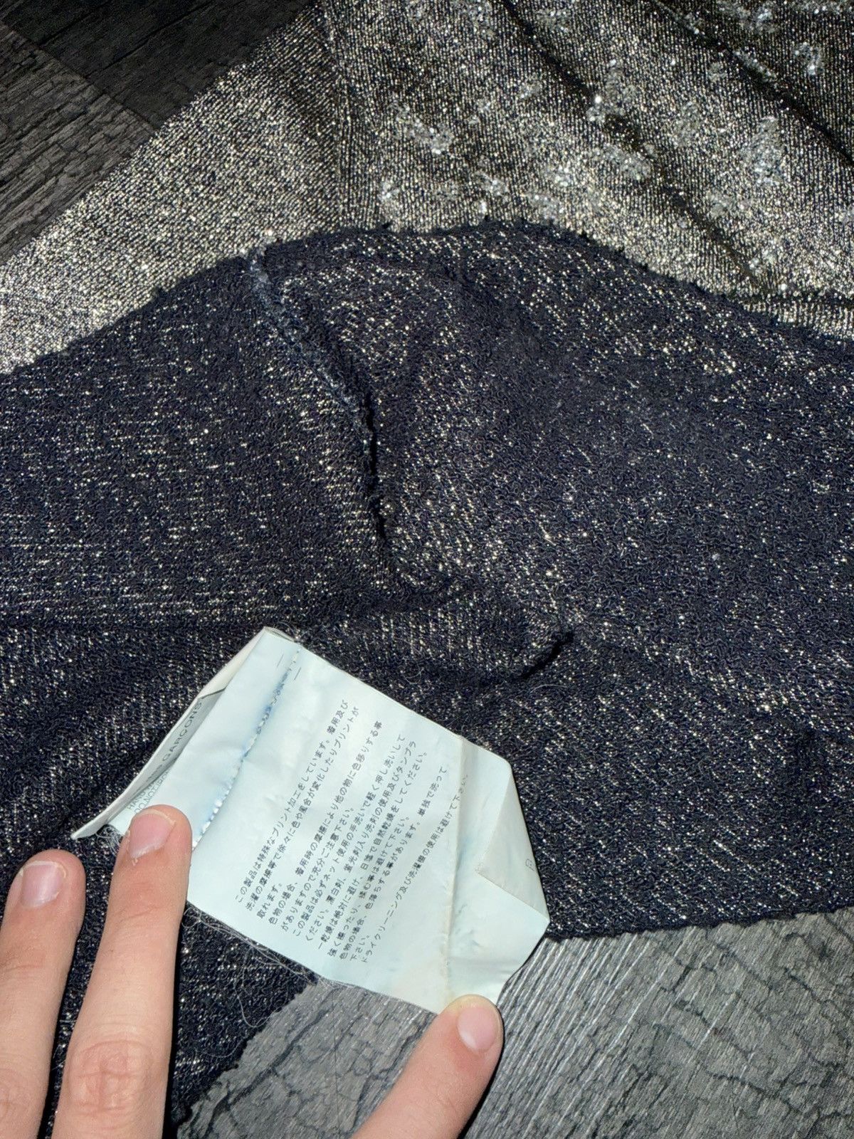 Junya Watanabe JUNYA WATANABE 1of1 Glitter Hoodie Size US M / EU 48-50 / 2 - 7 Thumbnail