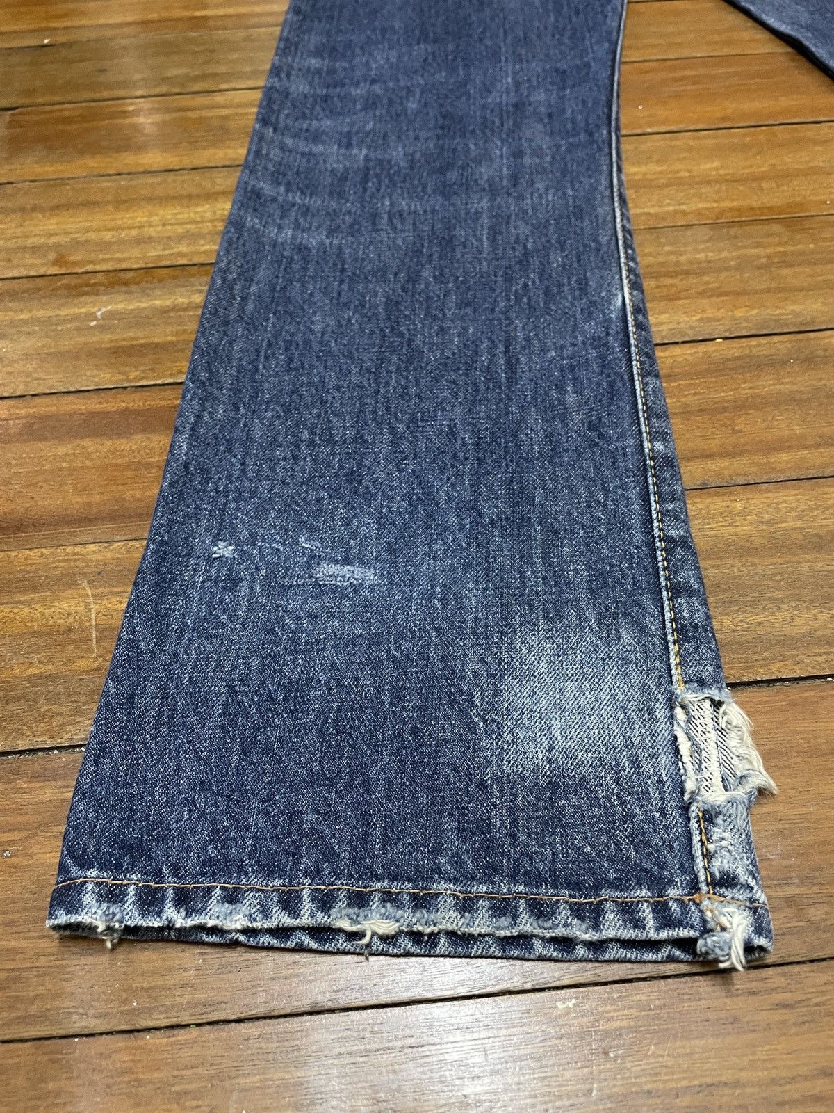 Japanese Brand Rare Vintage Brand RNA Slang From Chaos Painting Jeans 1990s Size US 30 / EU 46 - 7 Thumbnail