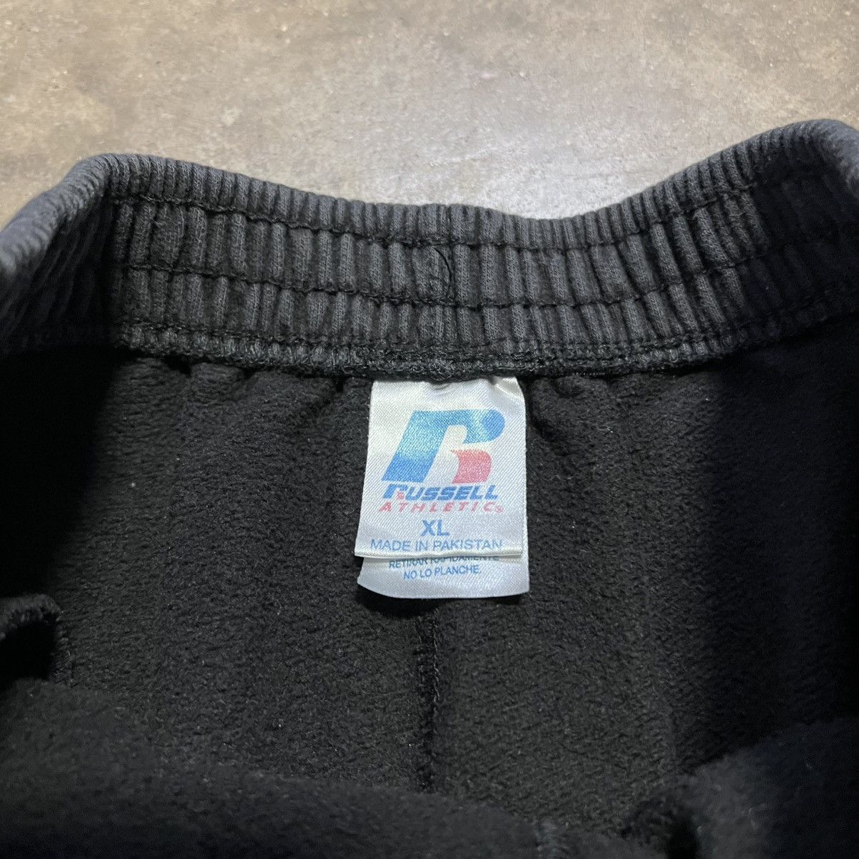Russell Athletic × Vintage Vintage Y2K Russell Athletic Baggy Sweatpants Striped Cargo Size US 27 - 6 Thumbnail