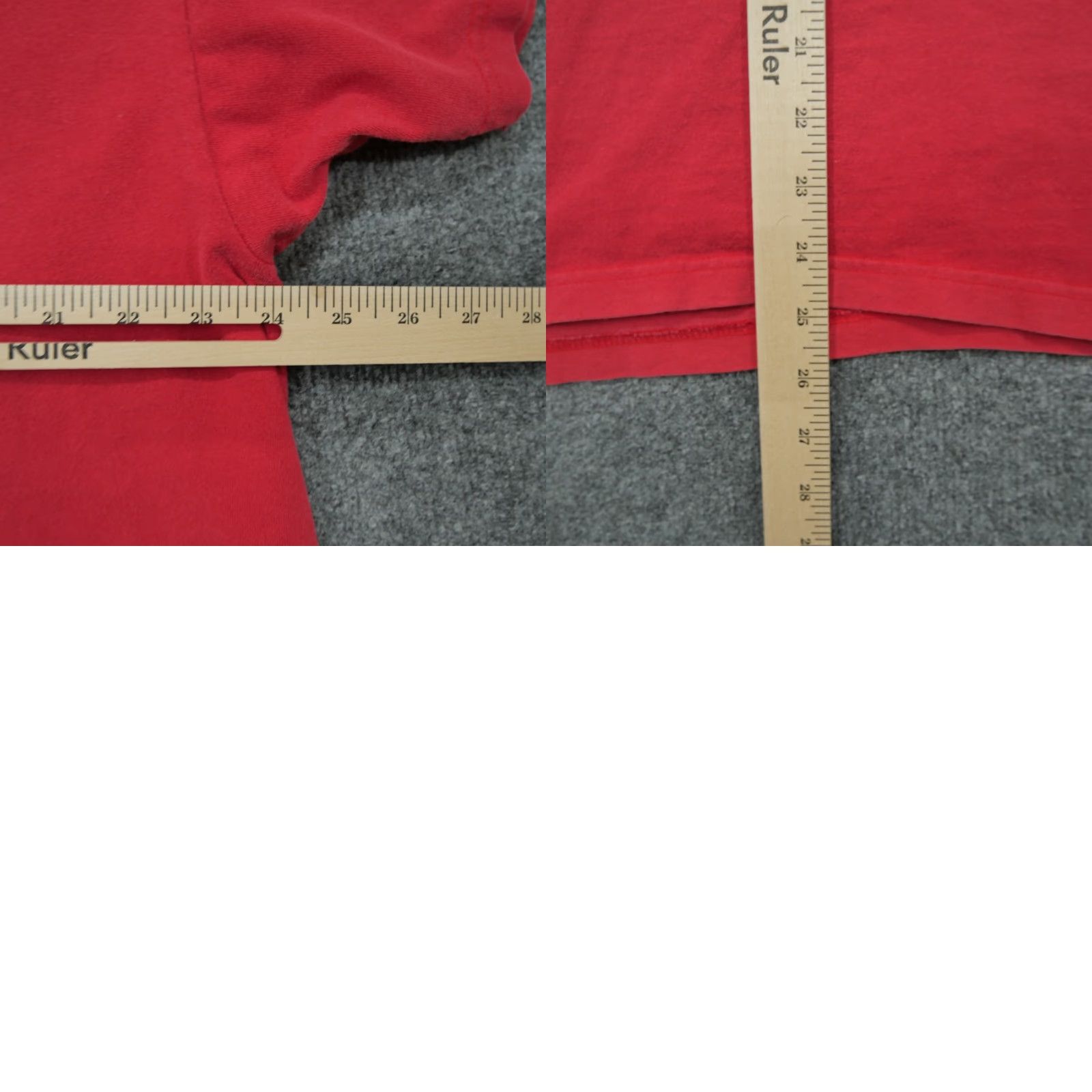 Disney VINTAGE Disney Mickey Mouse T Shirt Womens 2XL Red 90s Minnie Daisy Goofy Crew Neck Short Sleeve Cotton Blend Pattern Solid Boys Girls Mens Womens Size XXL / US 16-18 / IT 52-54 - 9 Thumbnail