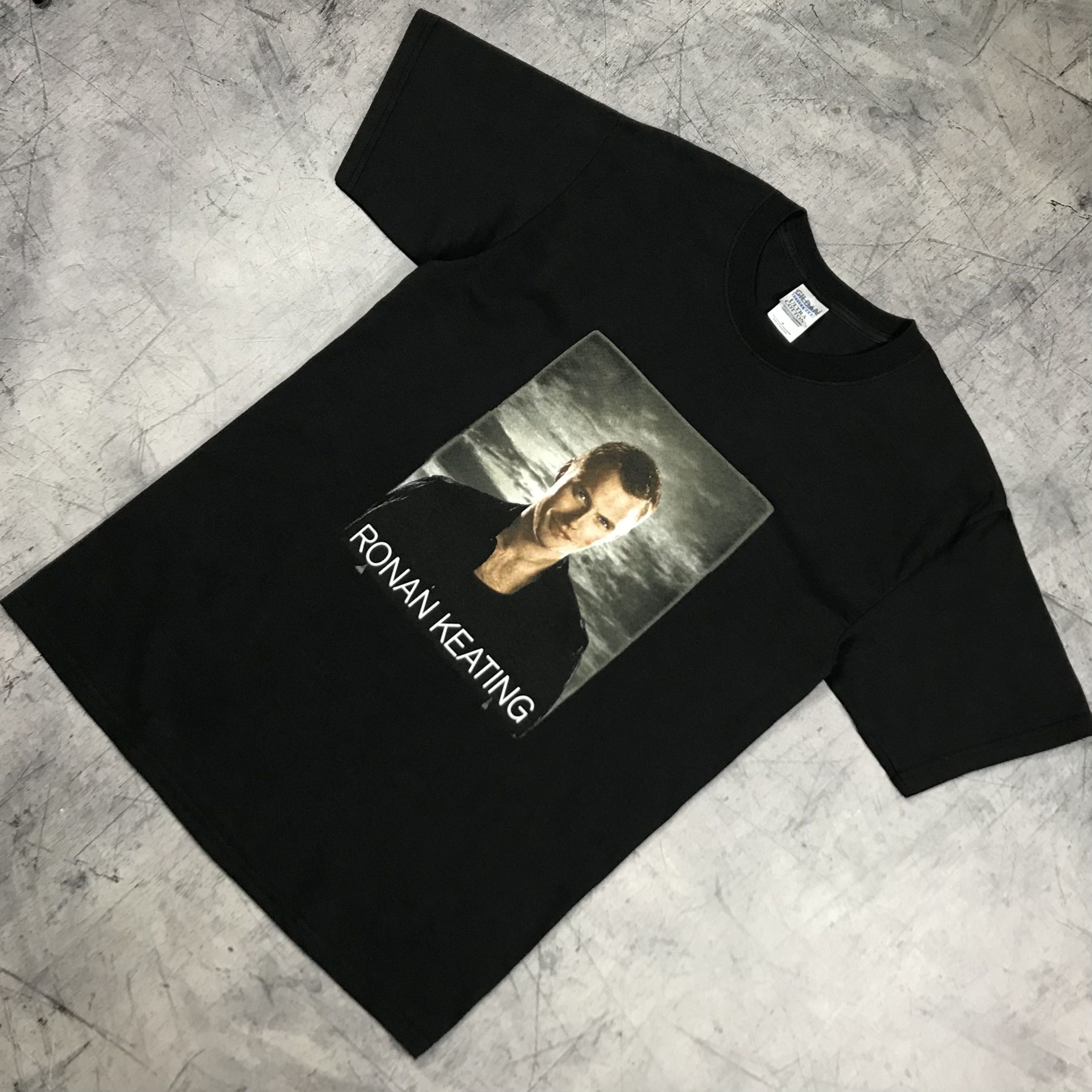 Band Tees 2002 Ronan Patrick John Keating Destination Tour Tee Size US L / EU 52-54 / 3 - 6 Thumbnail