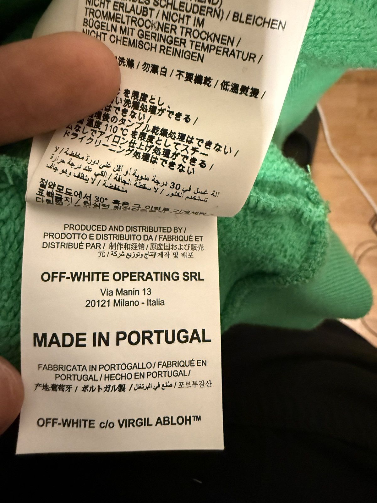 Off-White Off White Public Television Hoodie Size US L / EU 52-54 / 3 - 6 Thumbnail