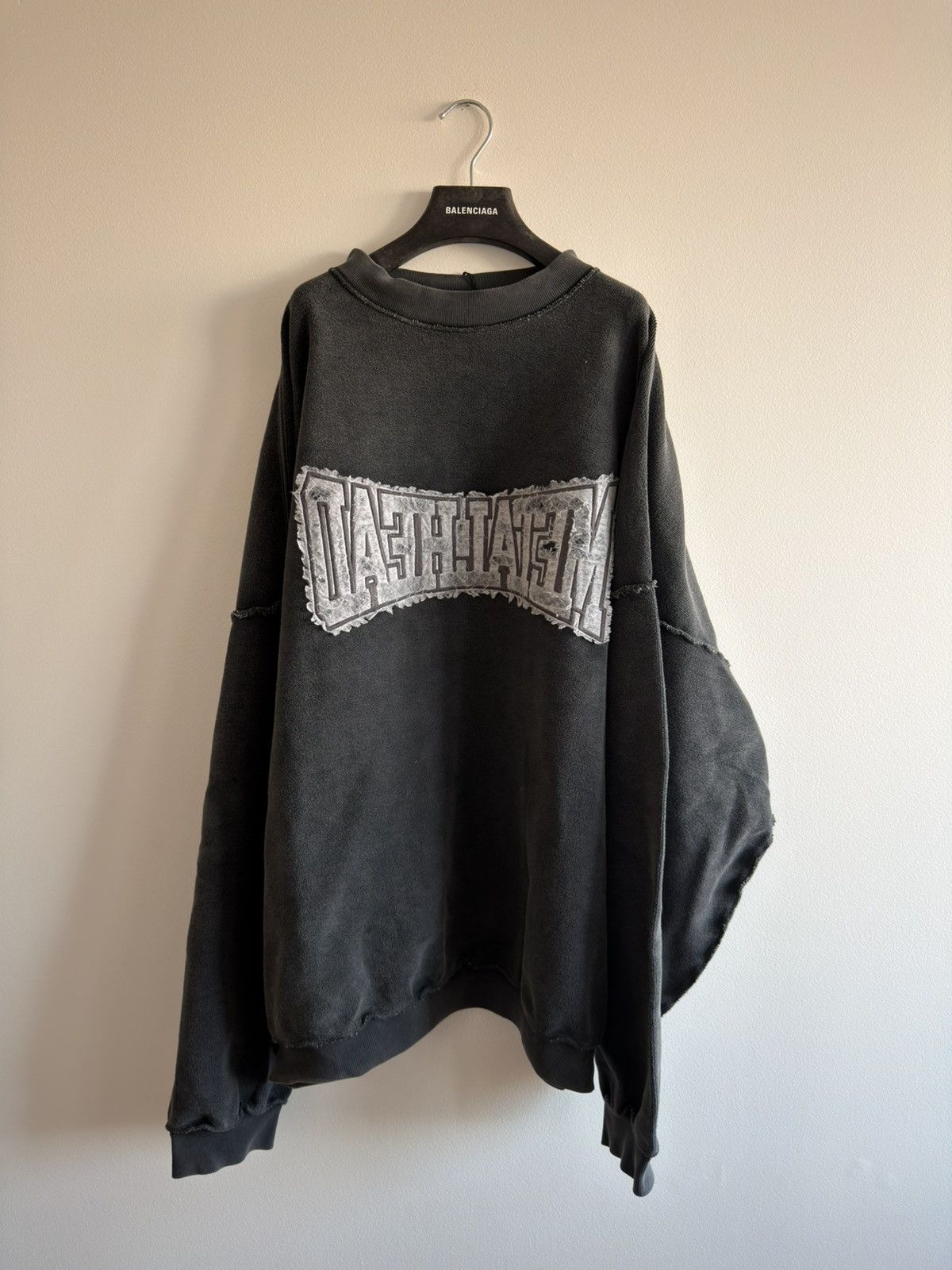 Balenciaga *RARE* BALENCIAGA DEMNA METALHEAD INSIDE OUT CREWNECK LARGE Size US L / EU 52-54 / 3 - 3 Thumbnail