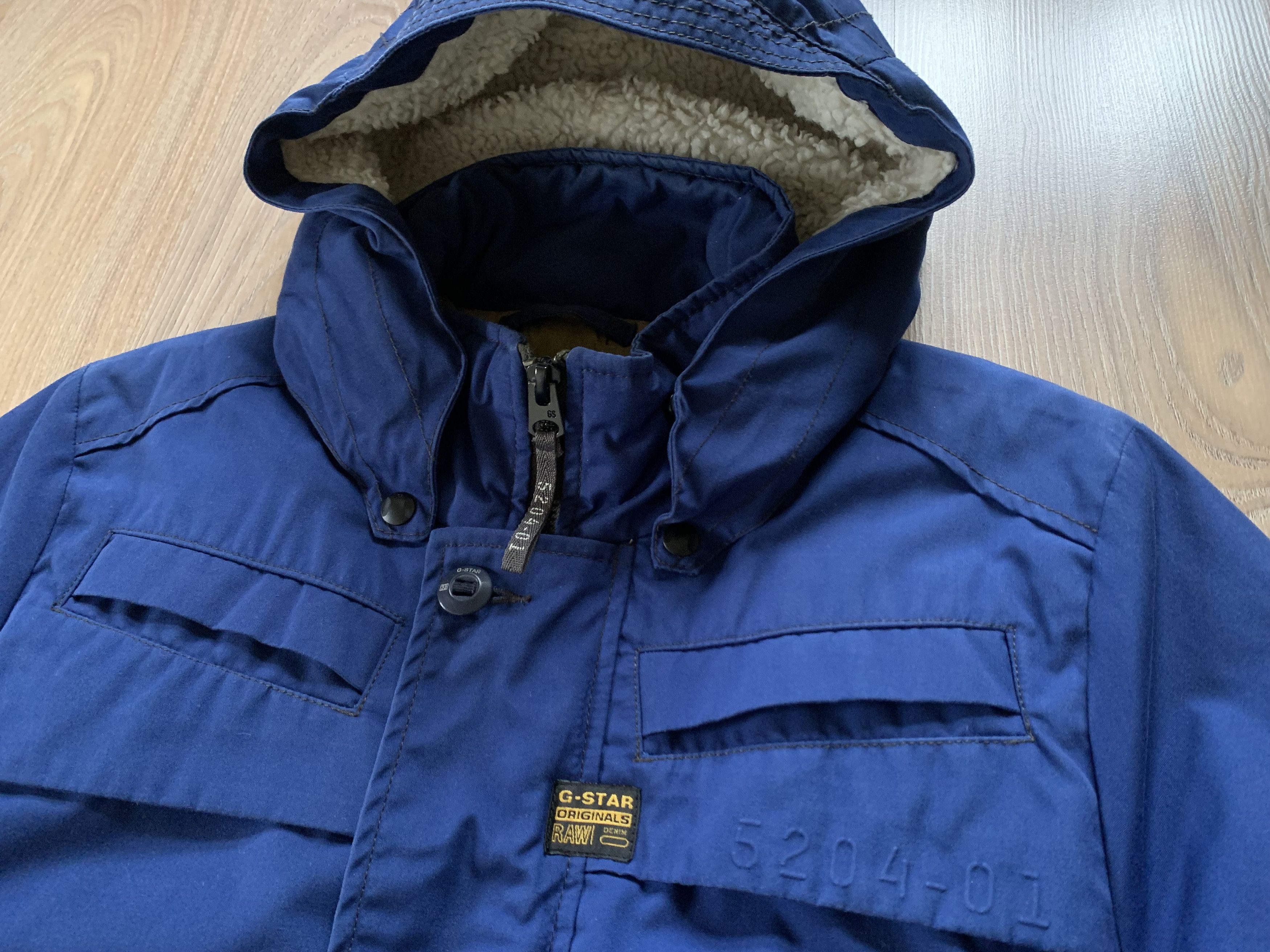 G-Star G Star Raw Blue Welder Hooded Jacket Size US L / EU 52-54 / 3 - 7 Thumbnail