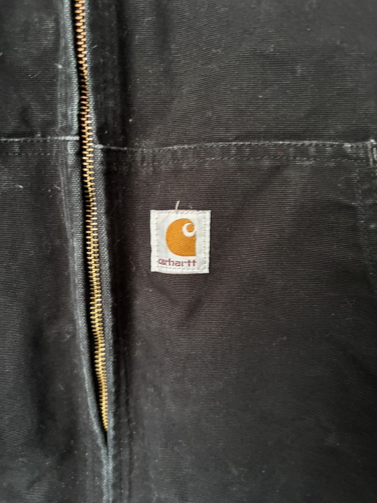 Carhartt Vintage Carhartt Black Hooded Jacket Size US XXL / EU 58 / 5 - 7 Thumbnail