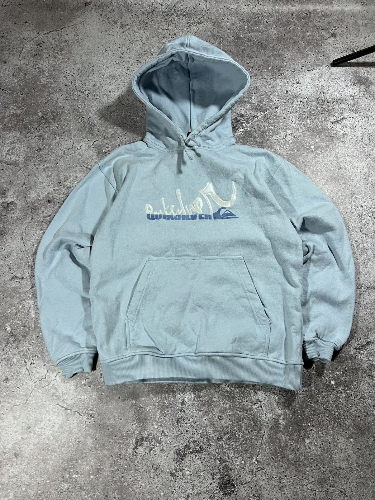 Quicksilver ❌ Vintage Quicksilver Hoodie Blue Surfwear Small Size US S / EU 44-46 / 1 - 1 Thumbnail