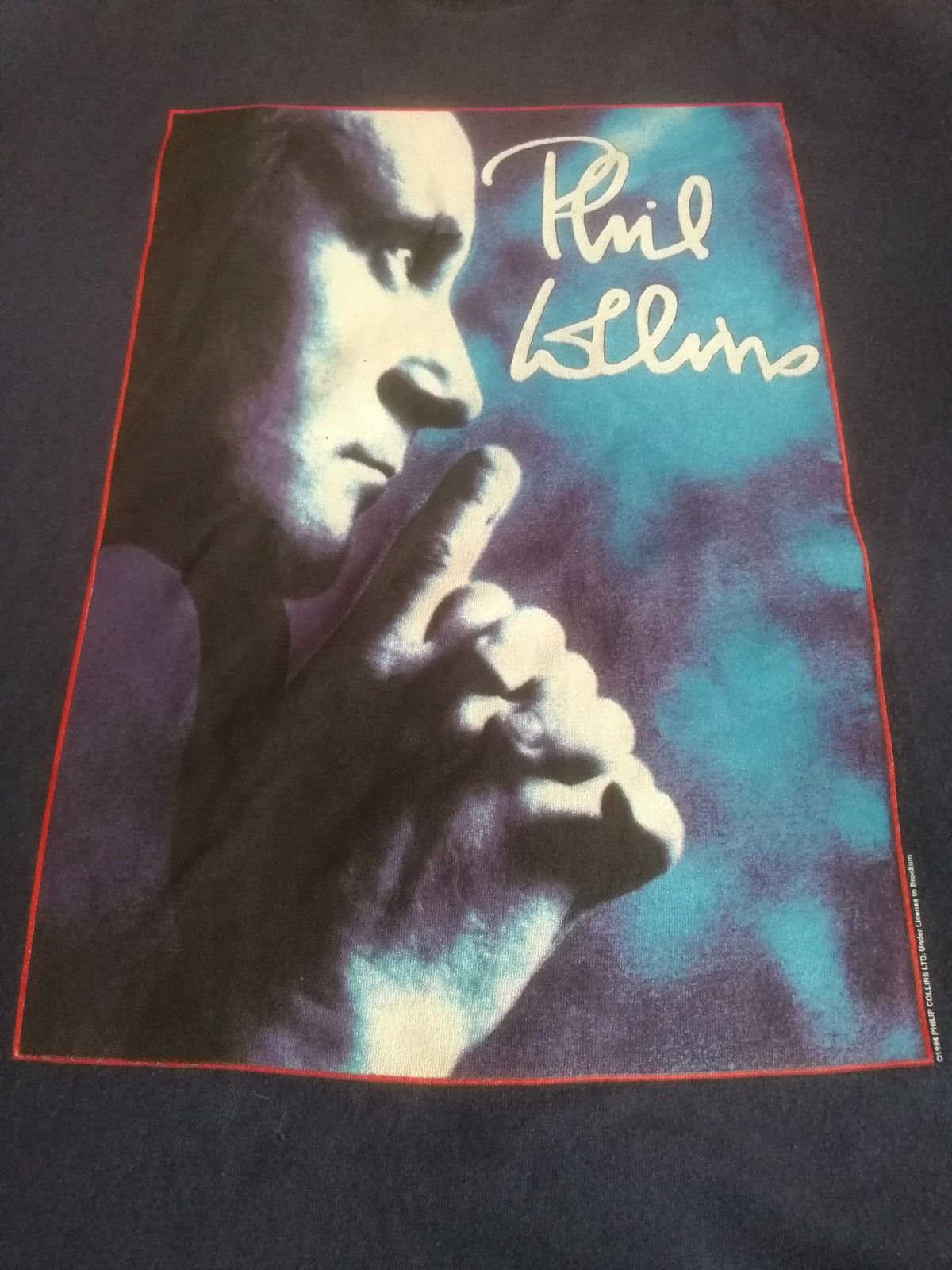 Band Tees VINTAGE 1994 PHILIP COLLINS TEE TOUR RARE Y2K Size US XL / EU 56 / 4 - 20 Thumbnail