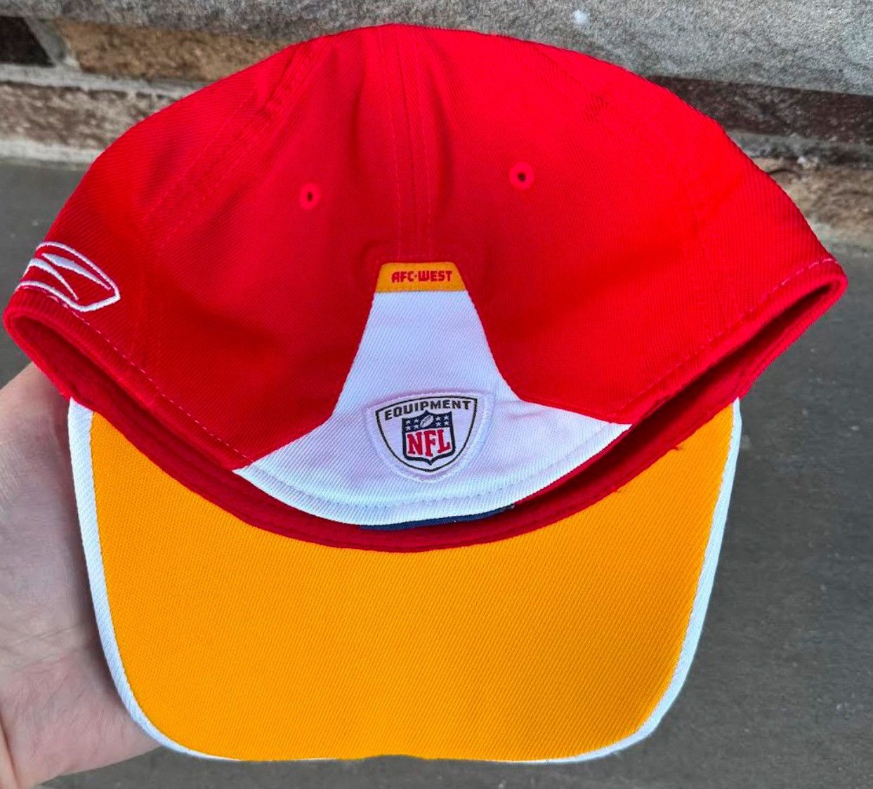 Reebok Vintage Reebok Kansas City Chiefs On Field Hat (Size M/L) Size ONE SIZE - 3 Thumbnail