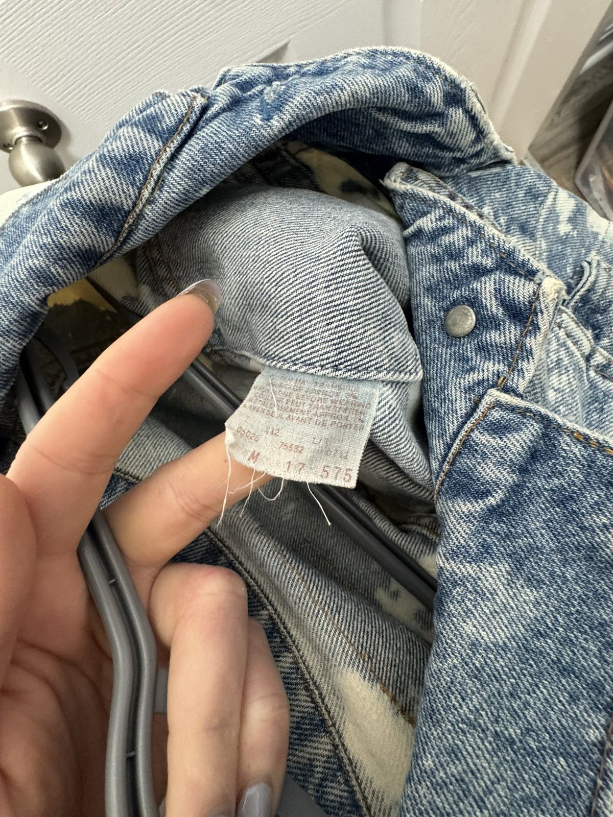 Levi's Vintage Clothing Levi's Levis 575 Vintage Bleached Denim Jean Jacket Size US M / EU 48-50 / 2 - 4 Thumbnail