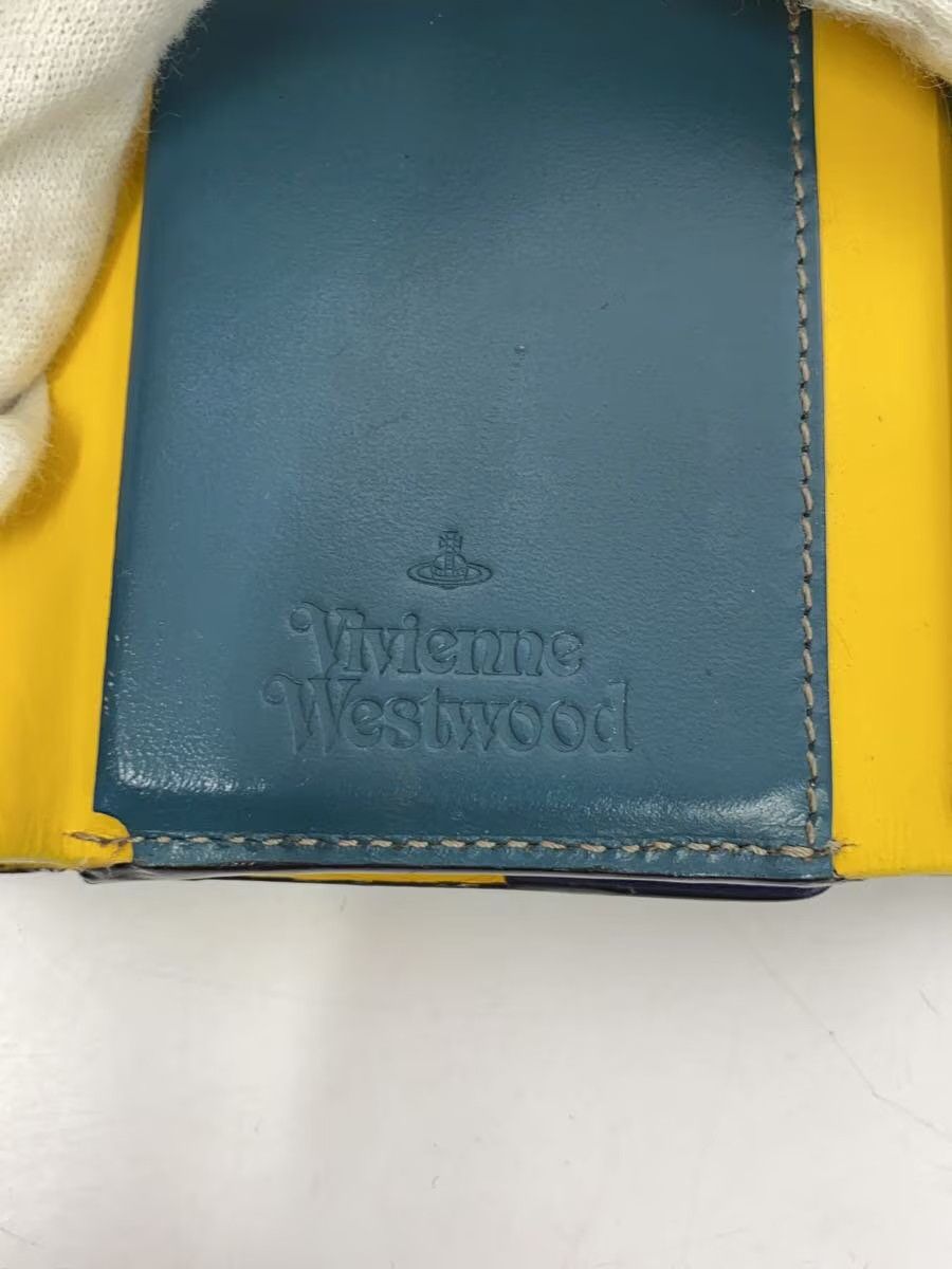 Vivienne Westwood Contrast Stitch Orb Leather Wallet Size ONE SIZE - 4 Thumbnail