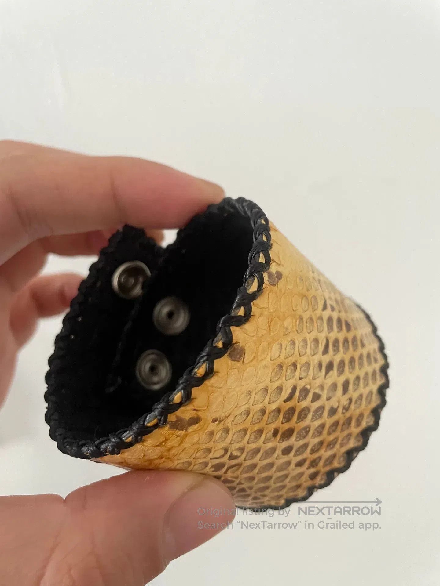 Japanese Brand Japanese Handmade Visual Kei Snake Bracelet. Size ONE SIZE - 3 Thumbnail