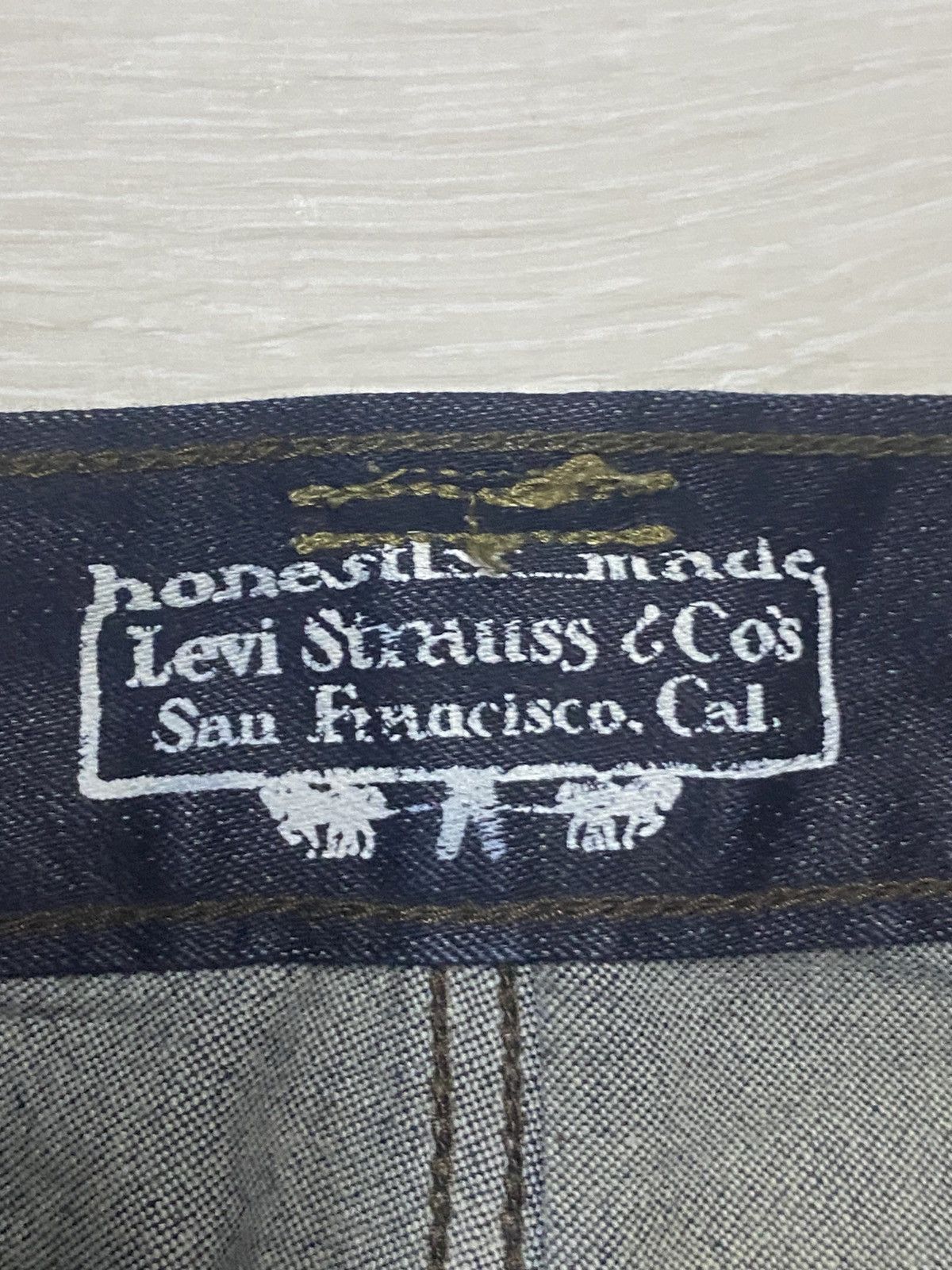 Levi's Levis Y2K Black Denim Distressed Slim Fit Jeans Size US 30 / EU 46 - 10 Thumbnail
