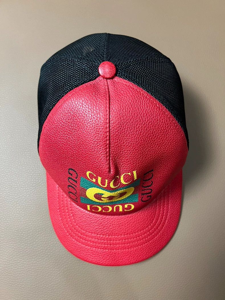 Gucci Gucci Men's and women's baseball caps fashion trend red hat Size ONE SIZE - 2 Thumbnail