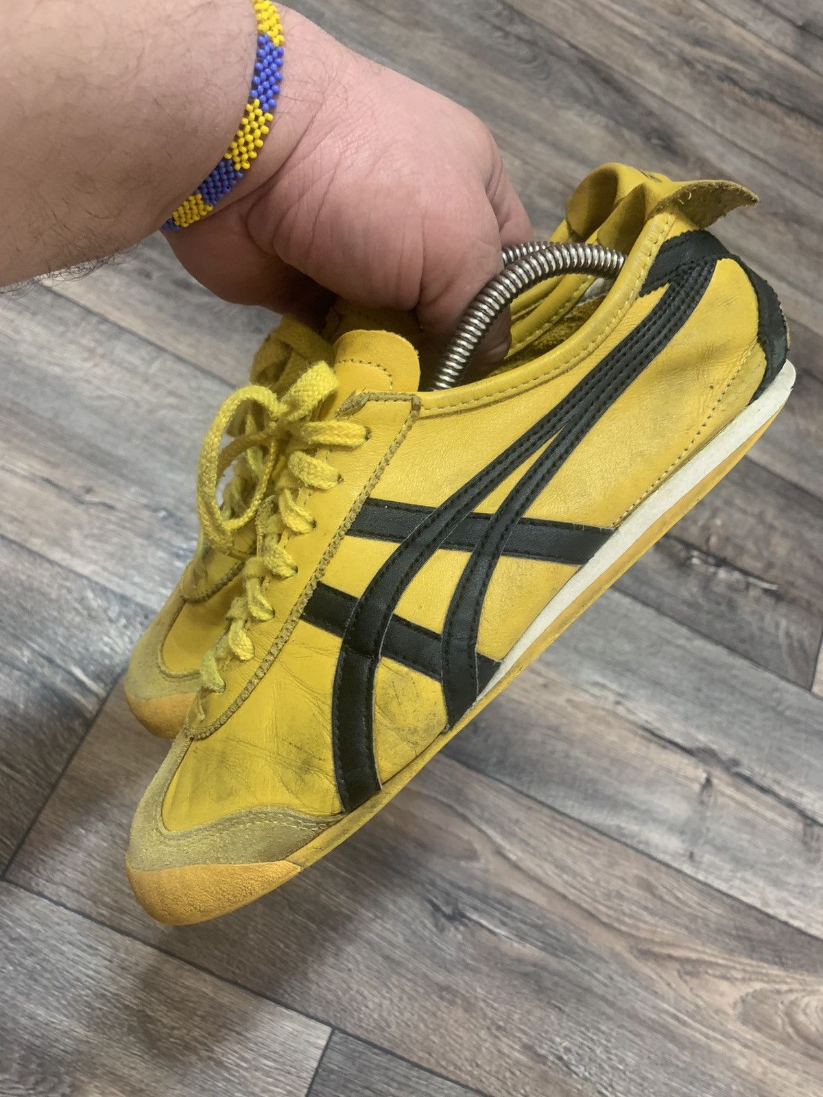 Asics × Onitsuka Tiger × Vintage Asics Onitsuka Tiger Mexico 66 Yellow Leather Shoes US8 Size US 8 / EU 41 - 4 Thumbnail