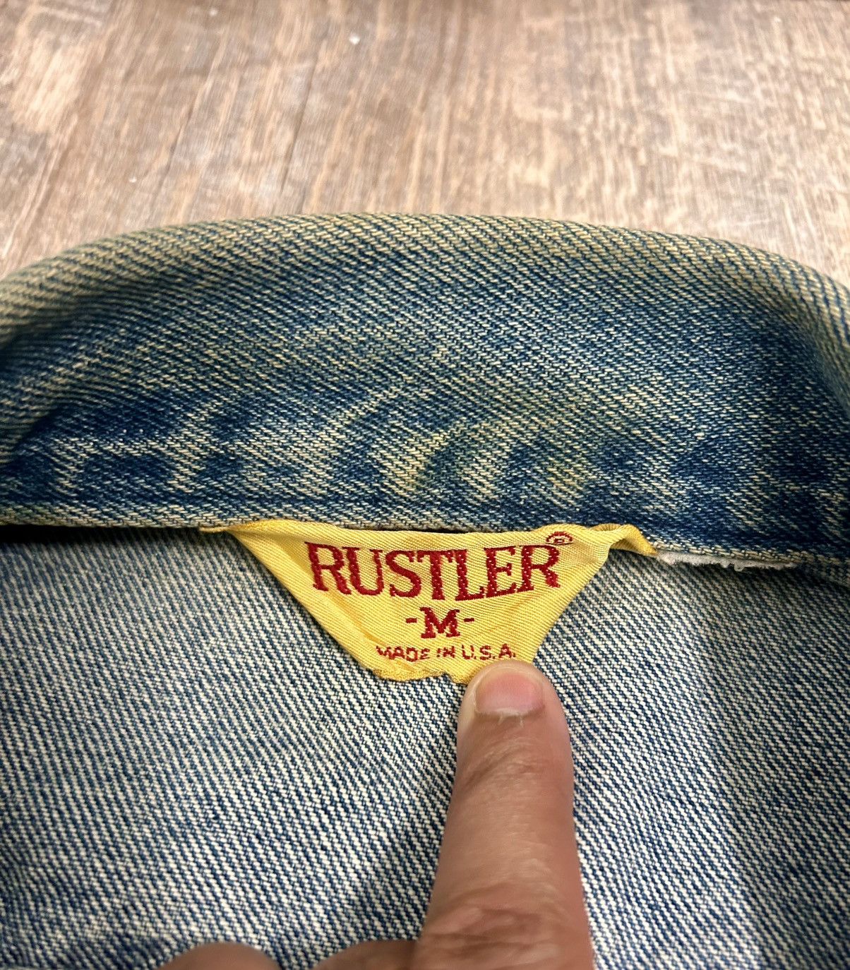 Rustler Rustler Mens Denim 90s Jacket Size M Size US M / EU 48-50 / 2 - 3 Thumbnail