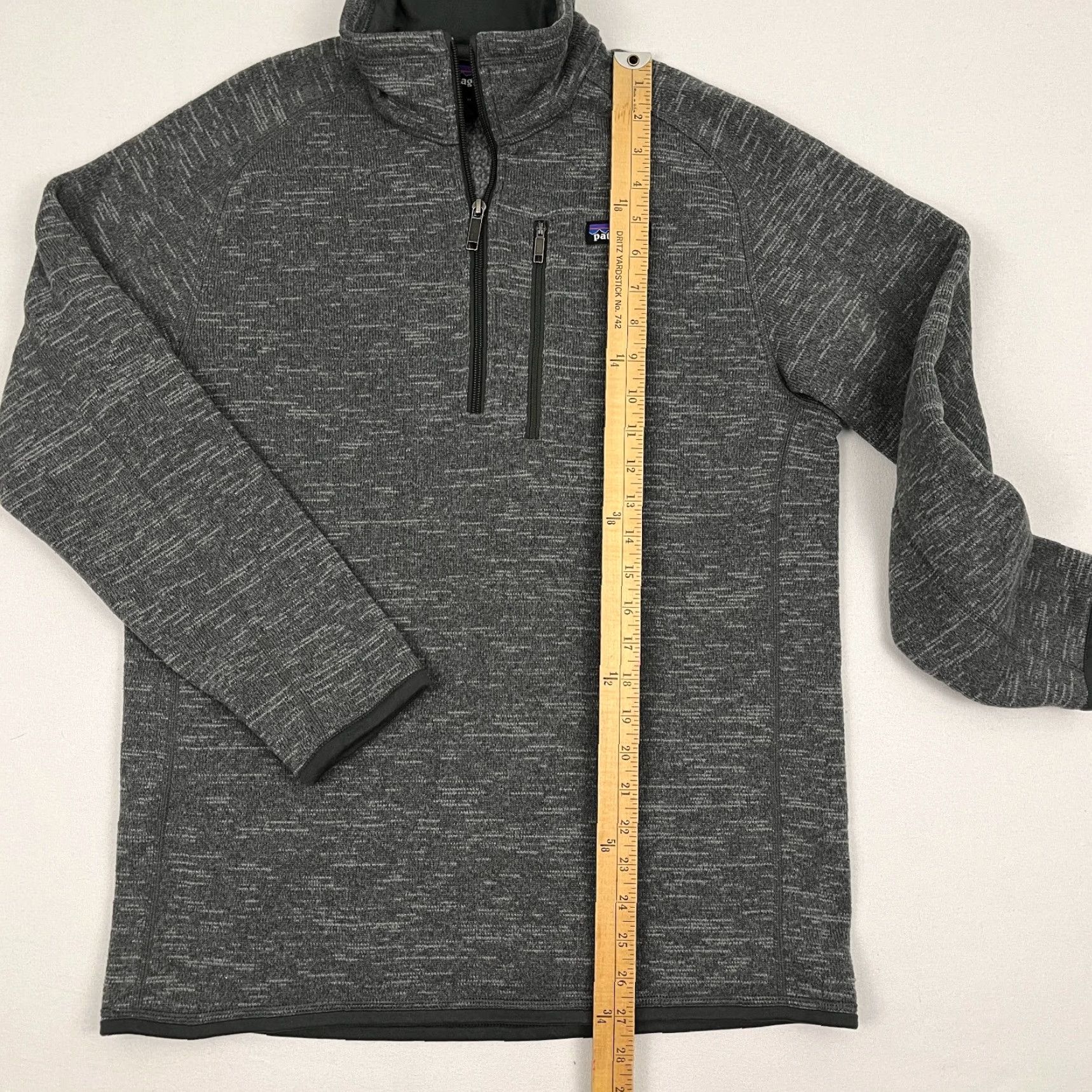 Patagonia Patagonia Better Sweater Mens M Heathered Gray 1/2 Zip Pullover Golf Hiking Prep Outdoor Casual Size US M / EU 48-50 / 2 - 4 Thumbnail