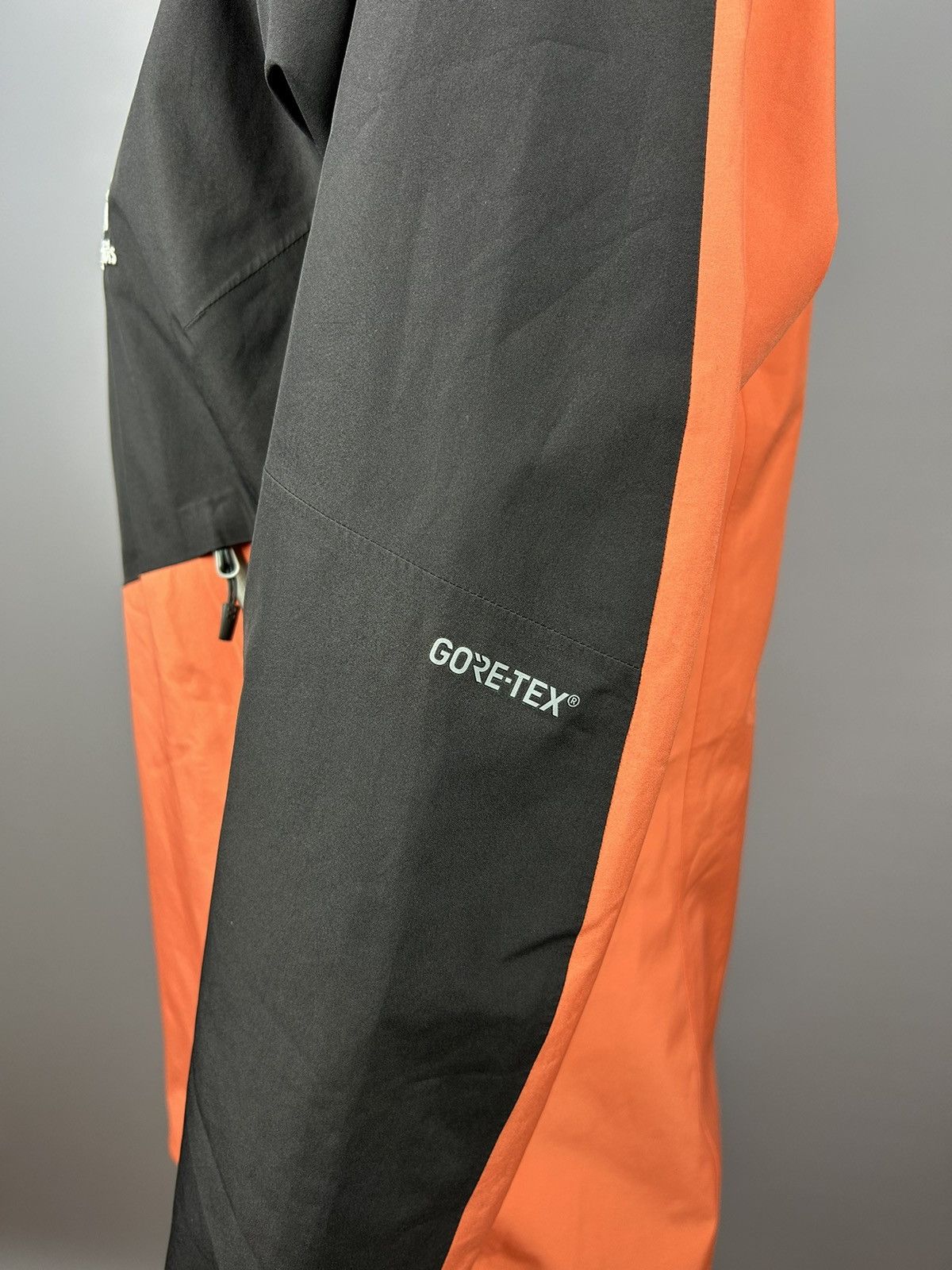 Goretex × Haglofs Haglofs Zodiac II GORE-TEX Jacket Orange Grey Outdoor Coat Size M / US 6-8 / IT 42-44 - 5 Thumbnail