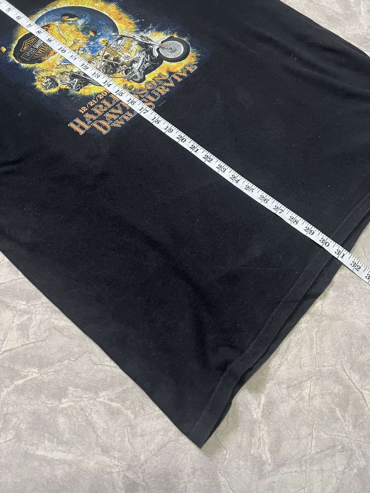 Harley Davidson Harley Davidson Black Tee Size US XXL / EU 58 / 5 - 8 Thumbnail