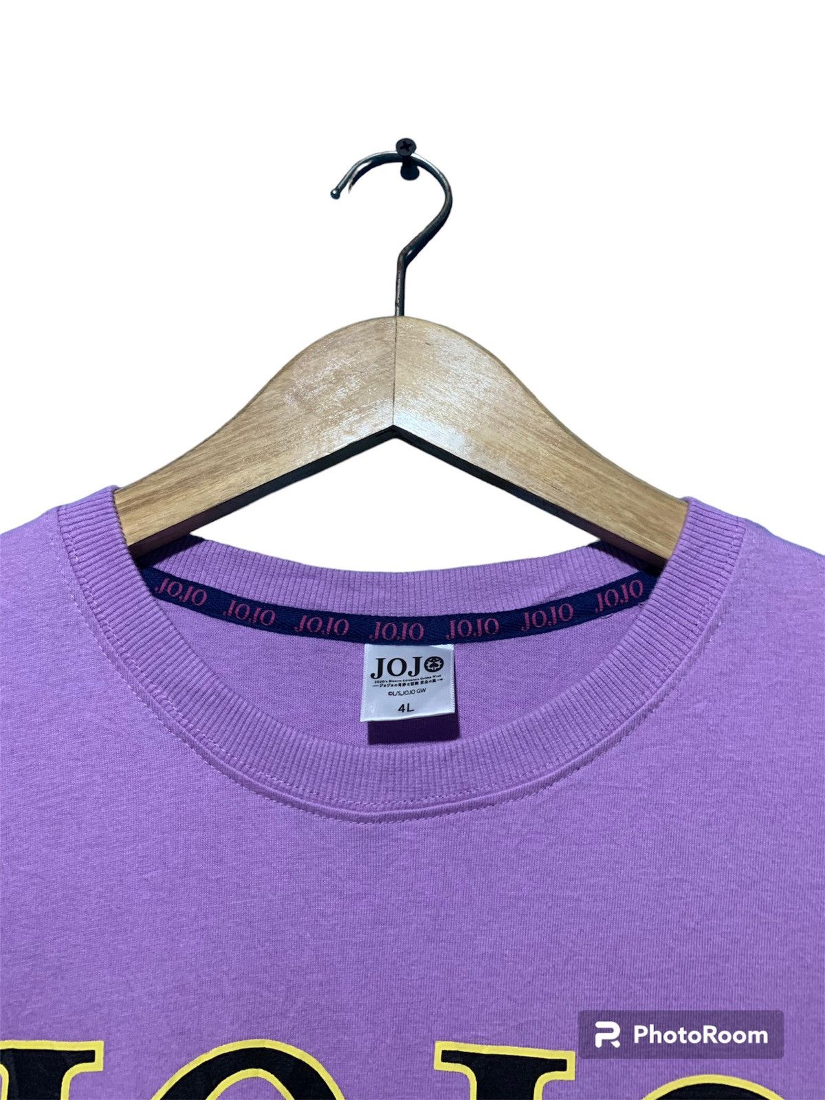 Anime Jojo bizarre adventure Giorno Giovanna mini char t shirt Size US XXL / EU 58 / 5 - 3 Thumbnail