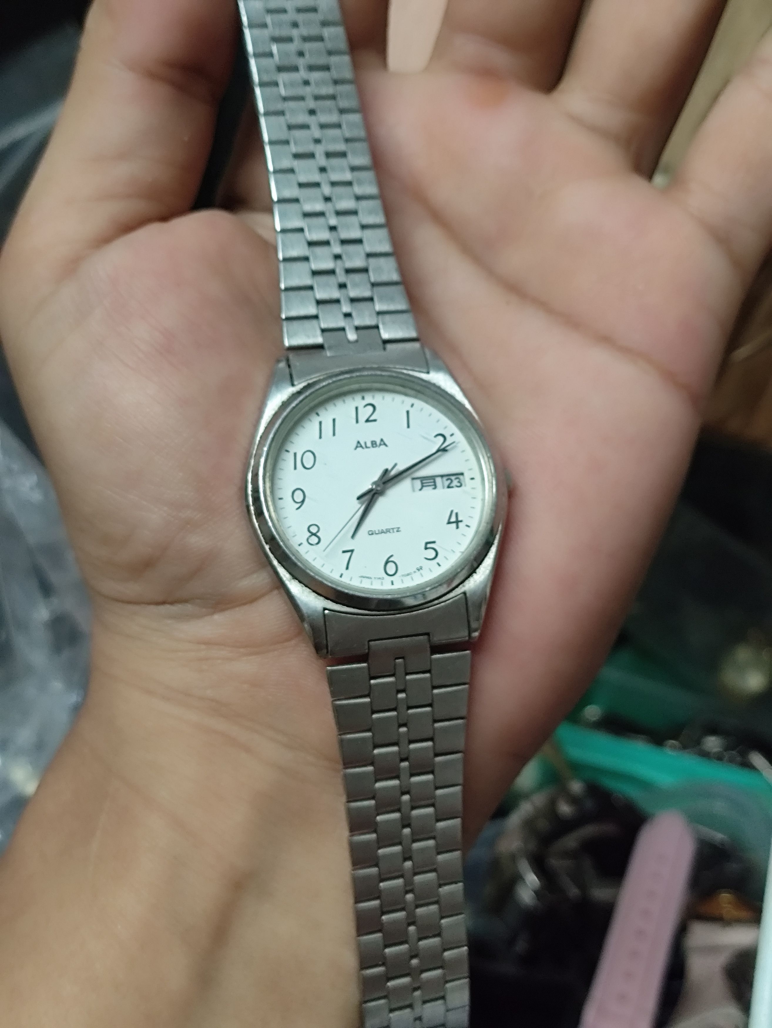 ALBA × Japanese Brand ALBA QUARTZ (JAPAN WATCH VINTAGE ITEM) Size ONE SIZE - 3 Thumbnail