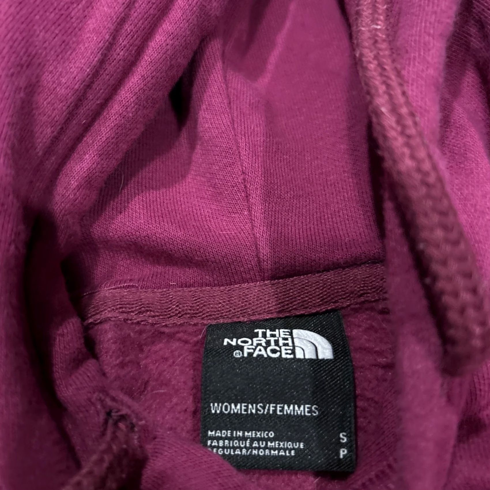 The North Face The North Face Women’s S Cotton Blend Pullover Hoodie Crew Neck Multicolor Logo Fleece Activewear Short Sleeve? Size S / US 4 / IT 40 - 2 Thumbnail