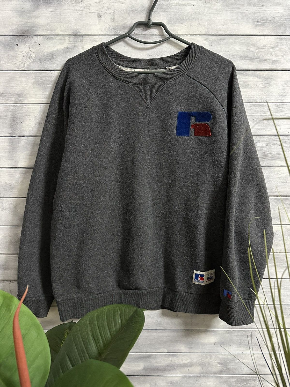 Russell Athletic Streetwear Vintage Rare Vintage Sweatshirt Russel Athletic Pro Cotton. Grailed