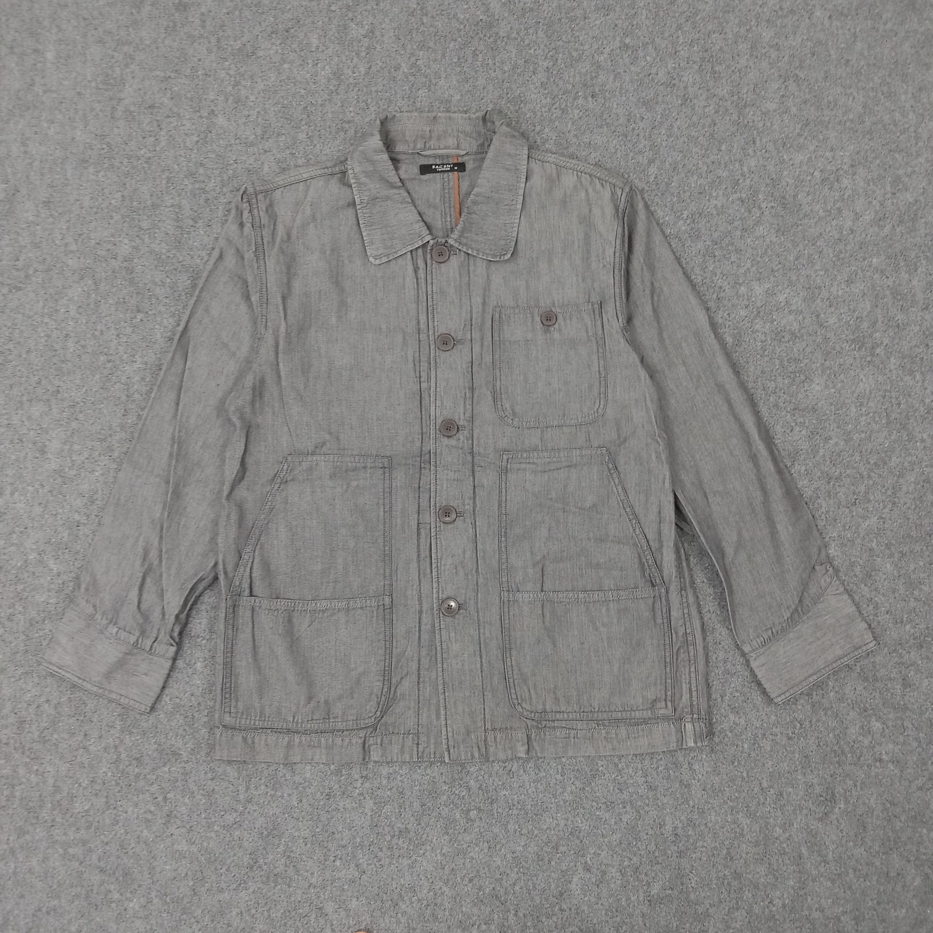 Yohji Yamamoto Sacsny Y'saccs by Yohji Yamamoto Designer Custom Art Jacket Size US M / EU 48-50 / 2 - 3 Thumbnail