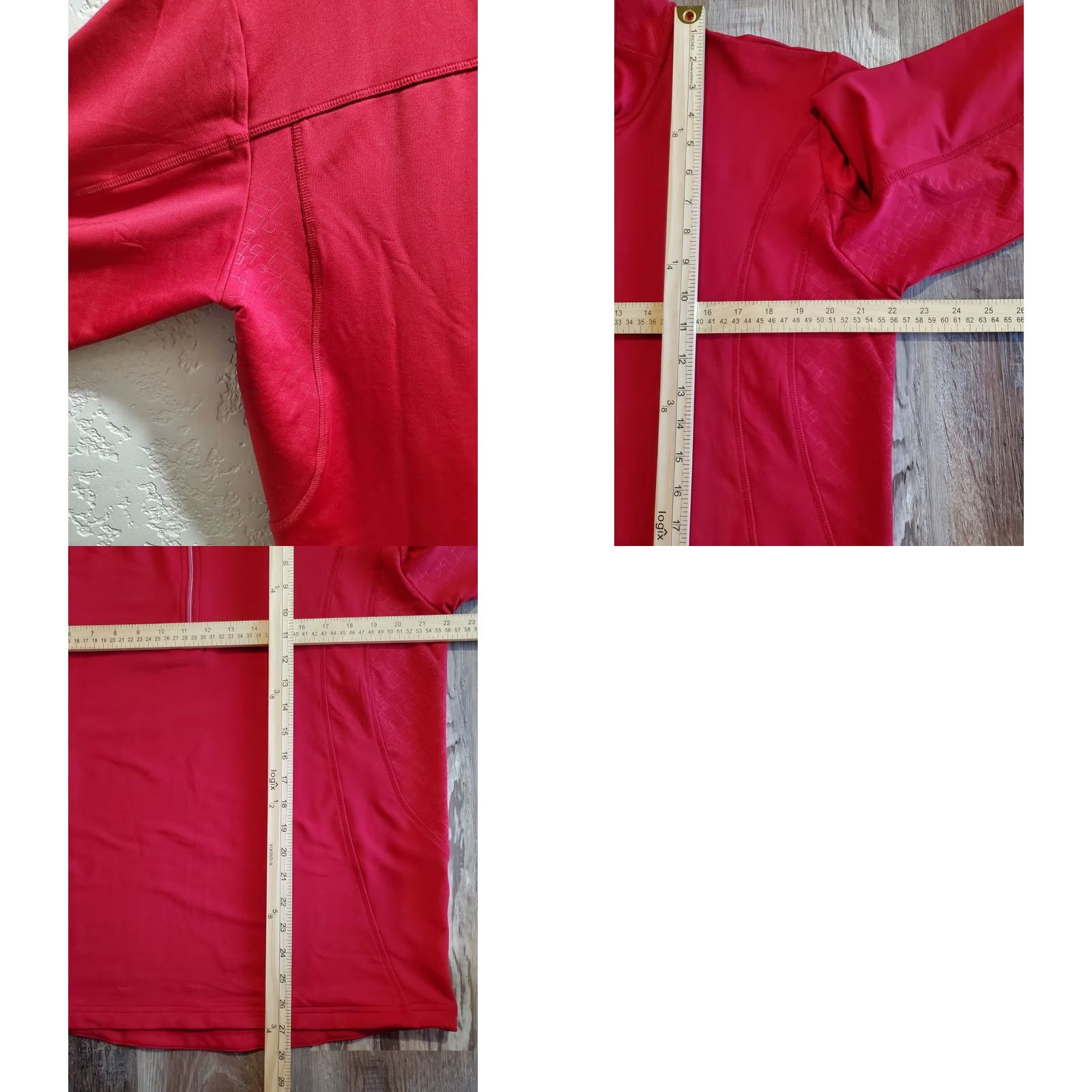 Vintage Elevate Mens Large Red Half Zip Jacket Size US L / EU 52-54 / 3 - 8 Thumbnail