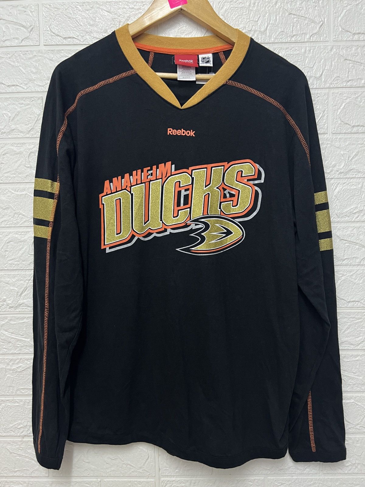 NHL × Reebok × Vintage REEBOK NHL YOUTH BOY'S ANAHEIM DUCKS Size US S / EU 44-46 / 1 - 1 Thumbnail