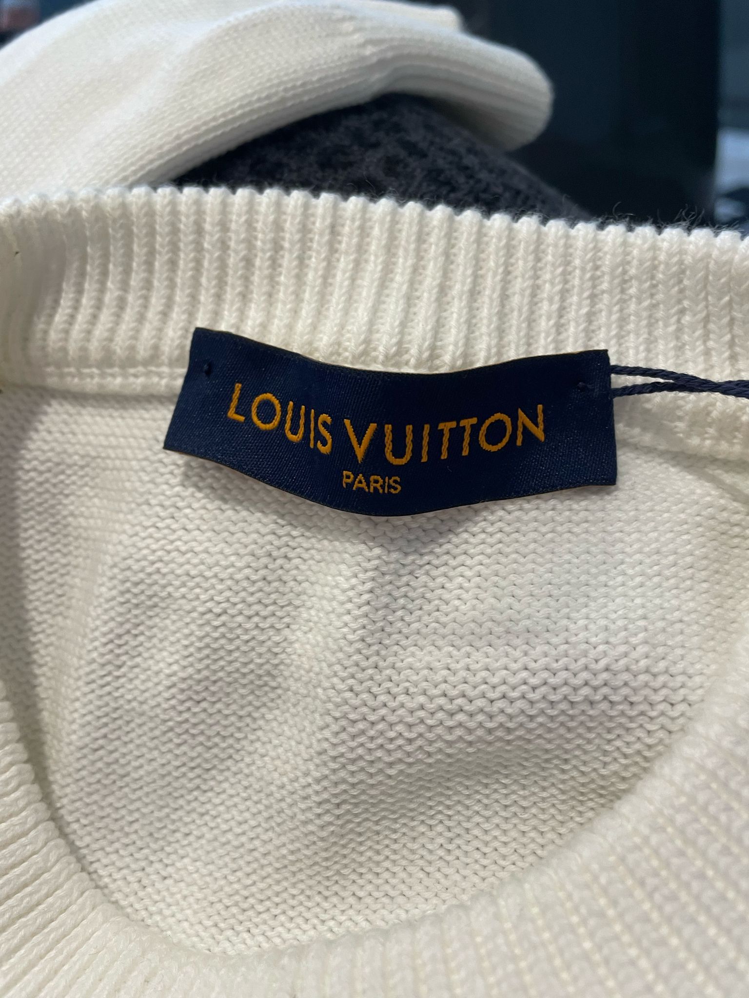 Louis Vuitton Louis Vuitton Letters Sweater Size US XXL / EU 58 / 5 - 11 Thumbnail