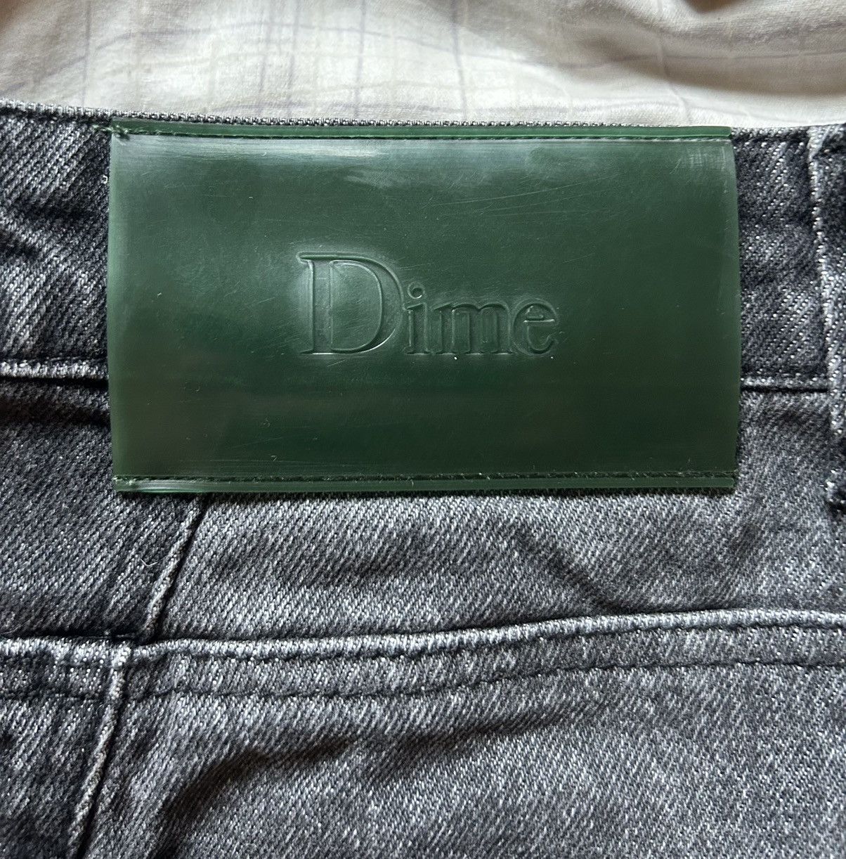 Dime Dime Cross Stitch Denim - Black Size US 30 / EU 46 - 4 Thumbnail