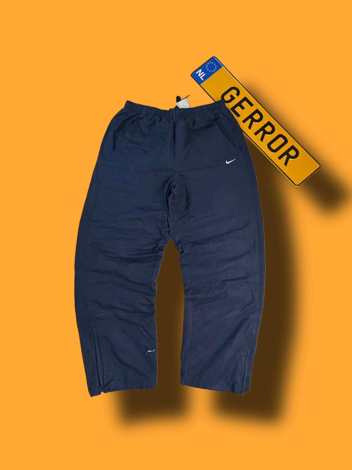 Nike × Vintage NIKE VINTAGE BASIC LOGO OVERSIZE BAGGY PANTS Size US 32 / EU 48 - 3 Thumbnail