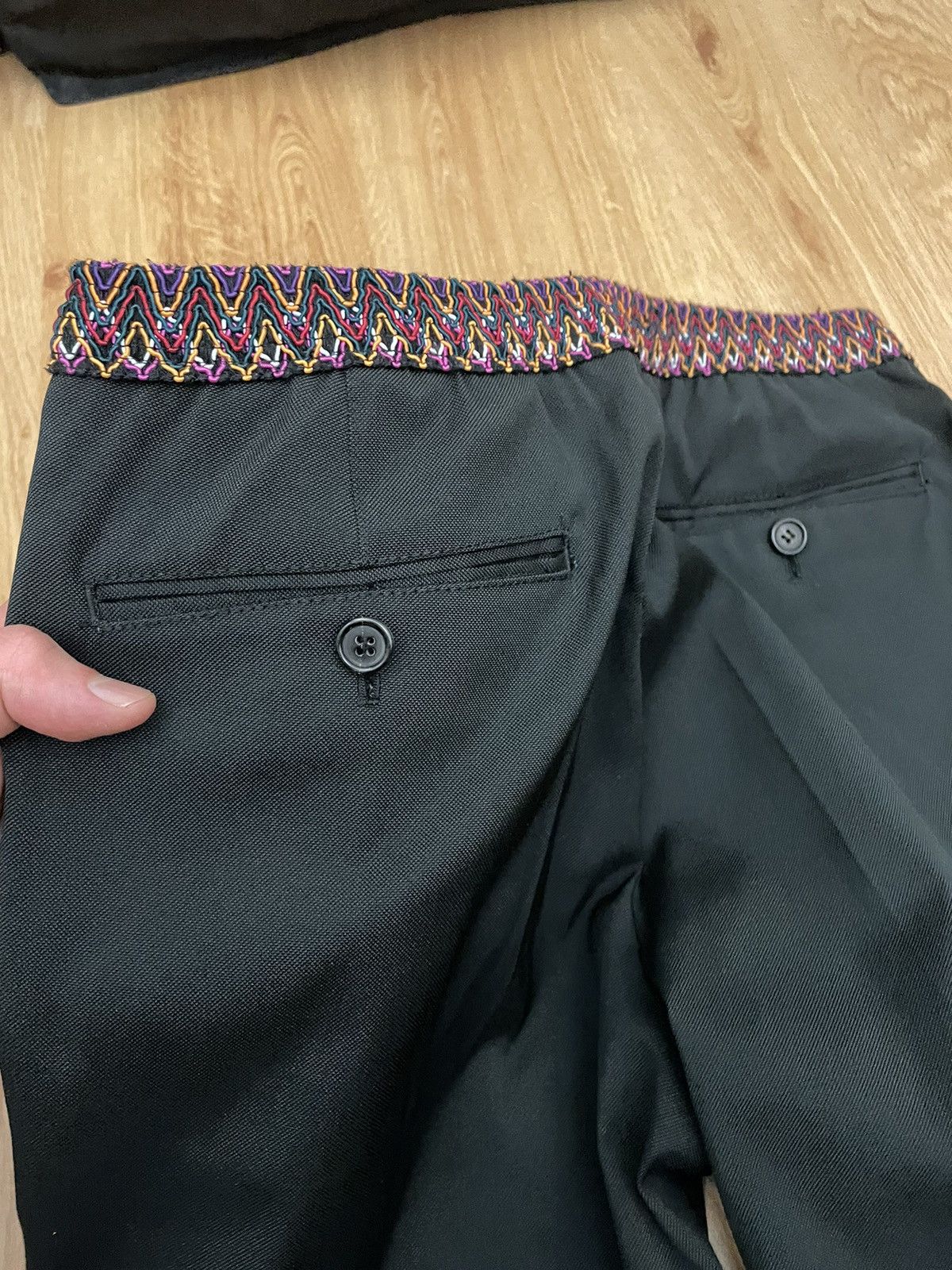 Prada Black business trousers Size US 31 - 6 Thumbnail