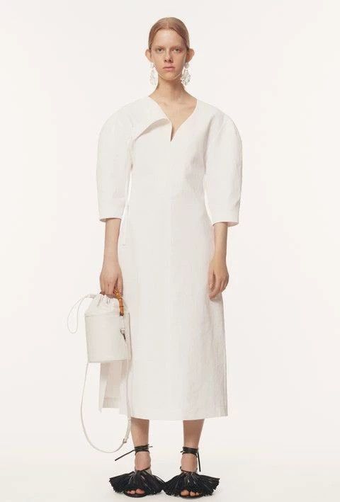 Jil Sander Jil Sander Linen wide top Size XXS / US 00 / IT 34 - 4 Thumbnail