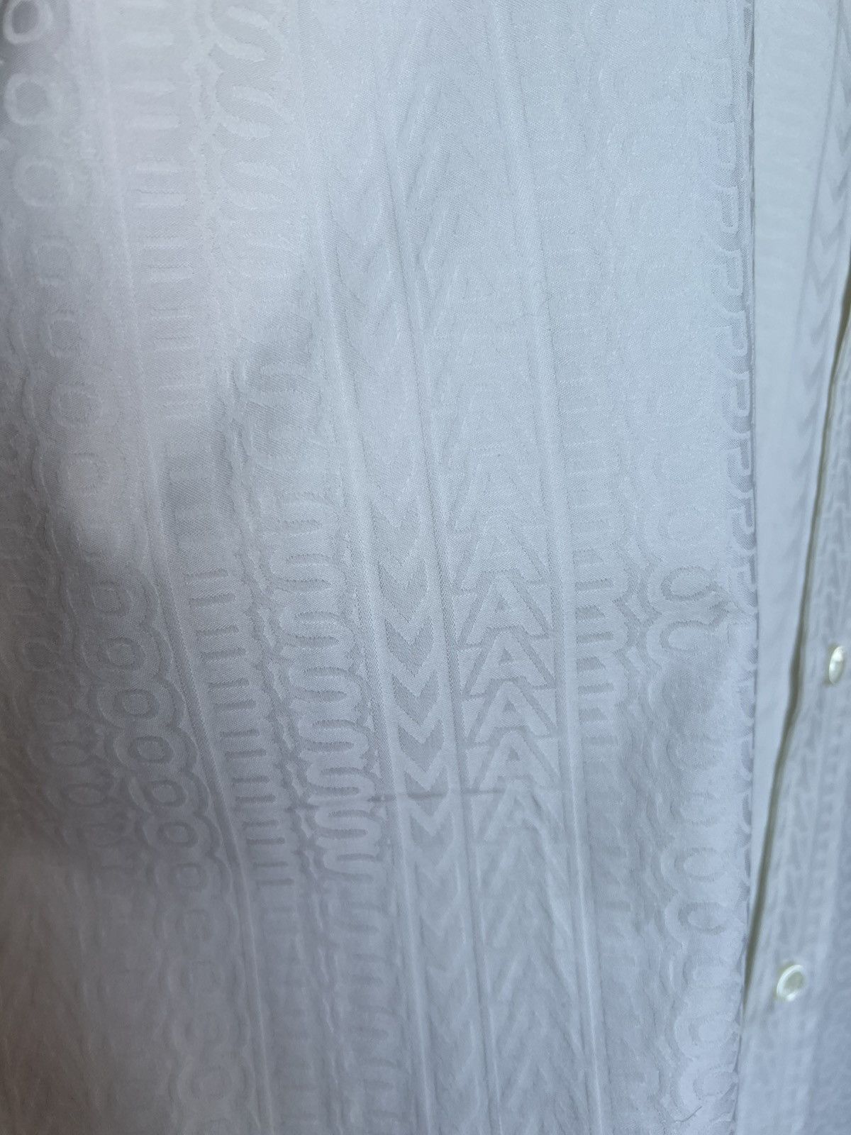 Marc Jacobs White boxy shirt jacquard shirt Size M unisex Size US M / EU 48-50 / 2 - 5 Thumbnail
