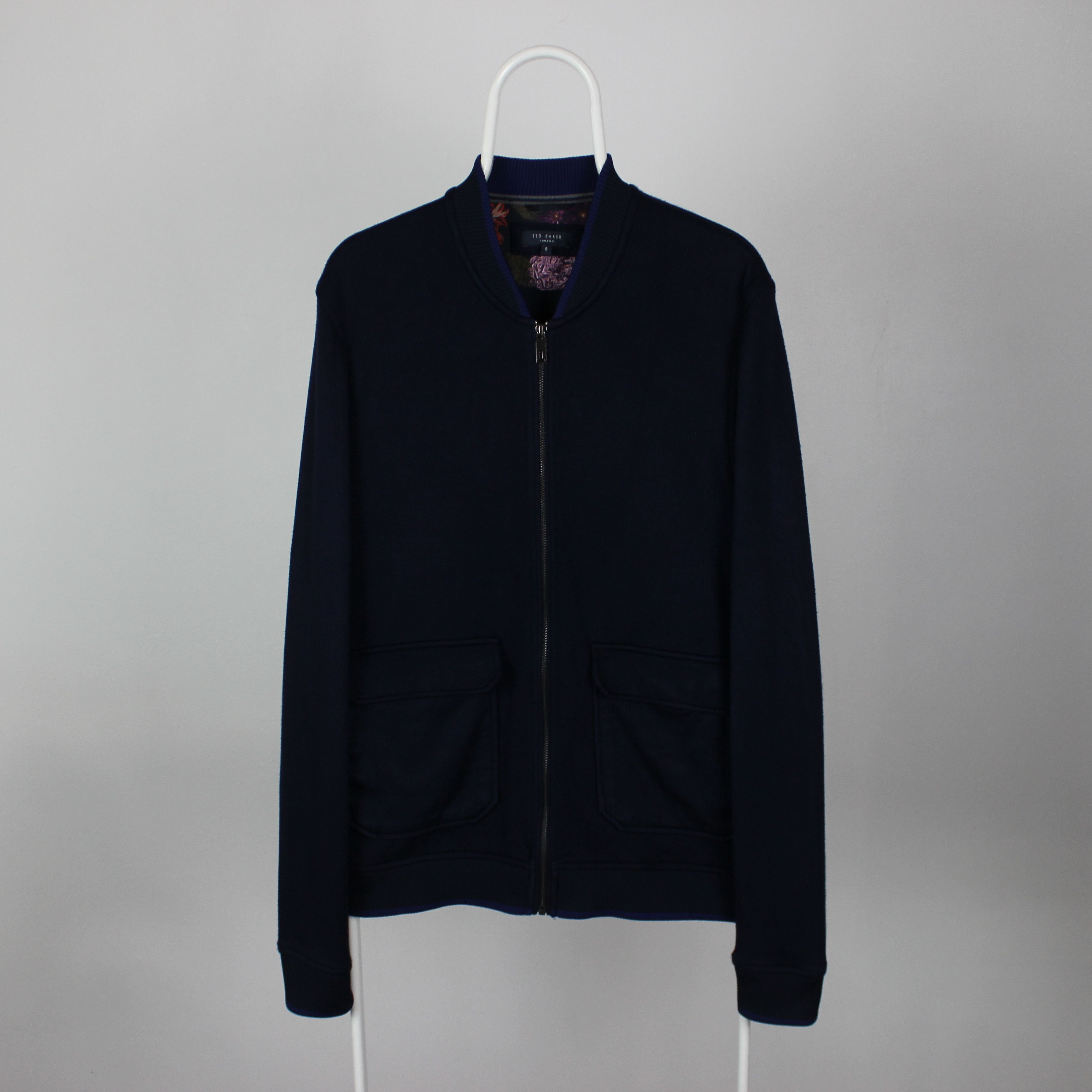 Ted Baker Ted Baker jacket men bomber L XL blue navy Size US XL / EU 56 / 4 - 3 Thumbnail