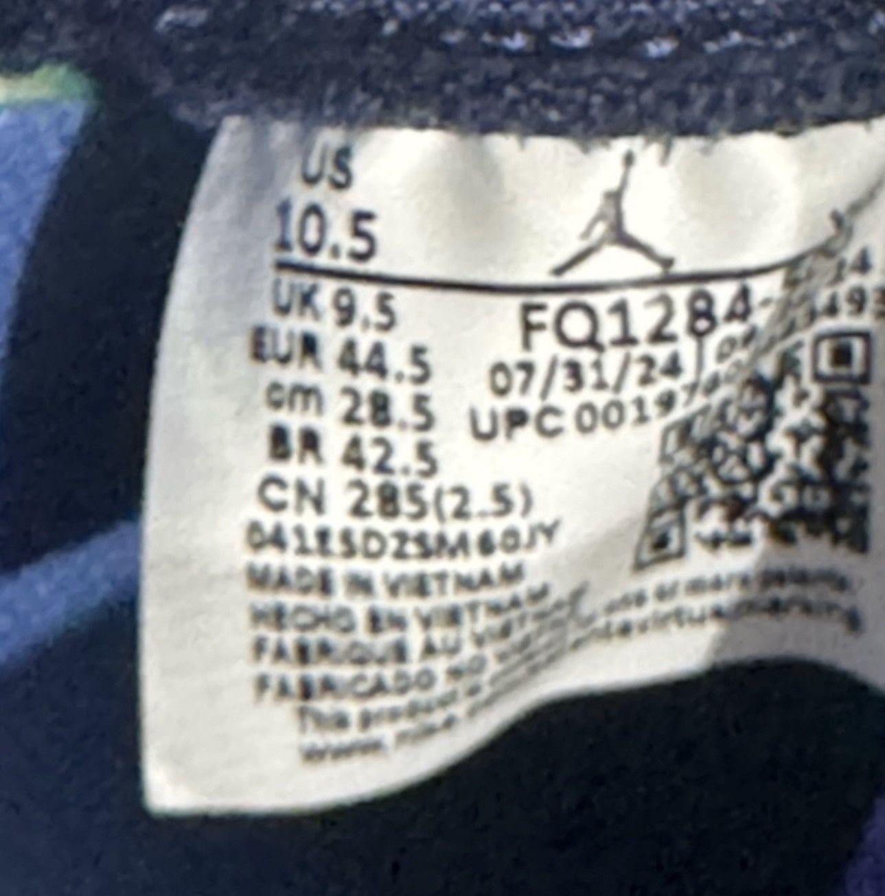 JordanLuca Nike Jordan Luka 3 Purple Comet Hot Punc FQ1284-500, Size US 10.5 / EU 43-44 - 5 Thumbnail