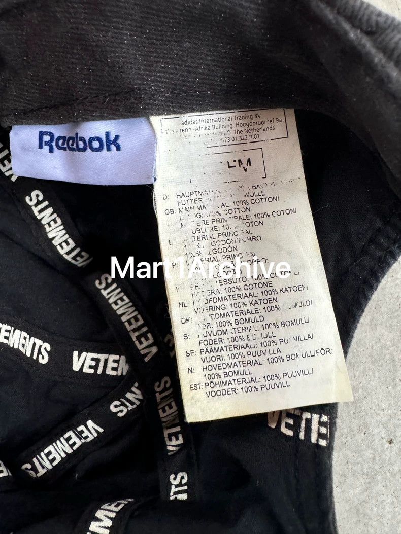 Vetements Vetements Flame embroidered cap 2504-Nextarrow Size ONE SIZE - 7 Thumbnail