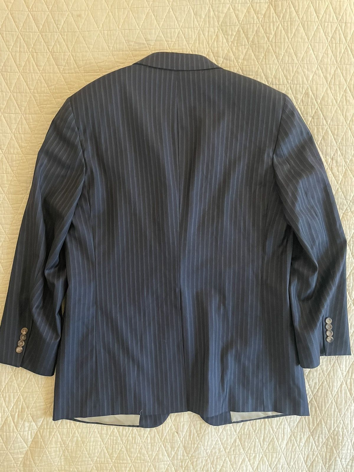 Paul Stuart All Year Weight Super 150's STUART III Suit Size 44L - 5 Thumbnail