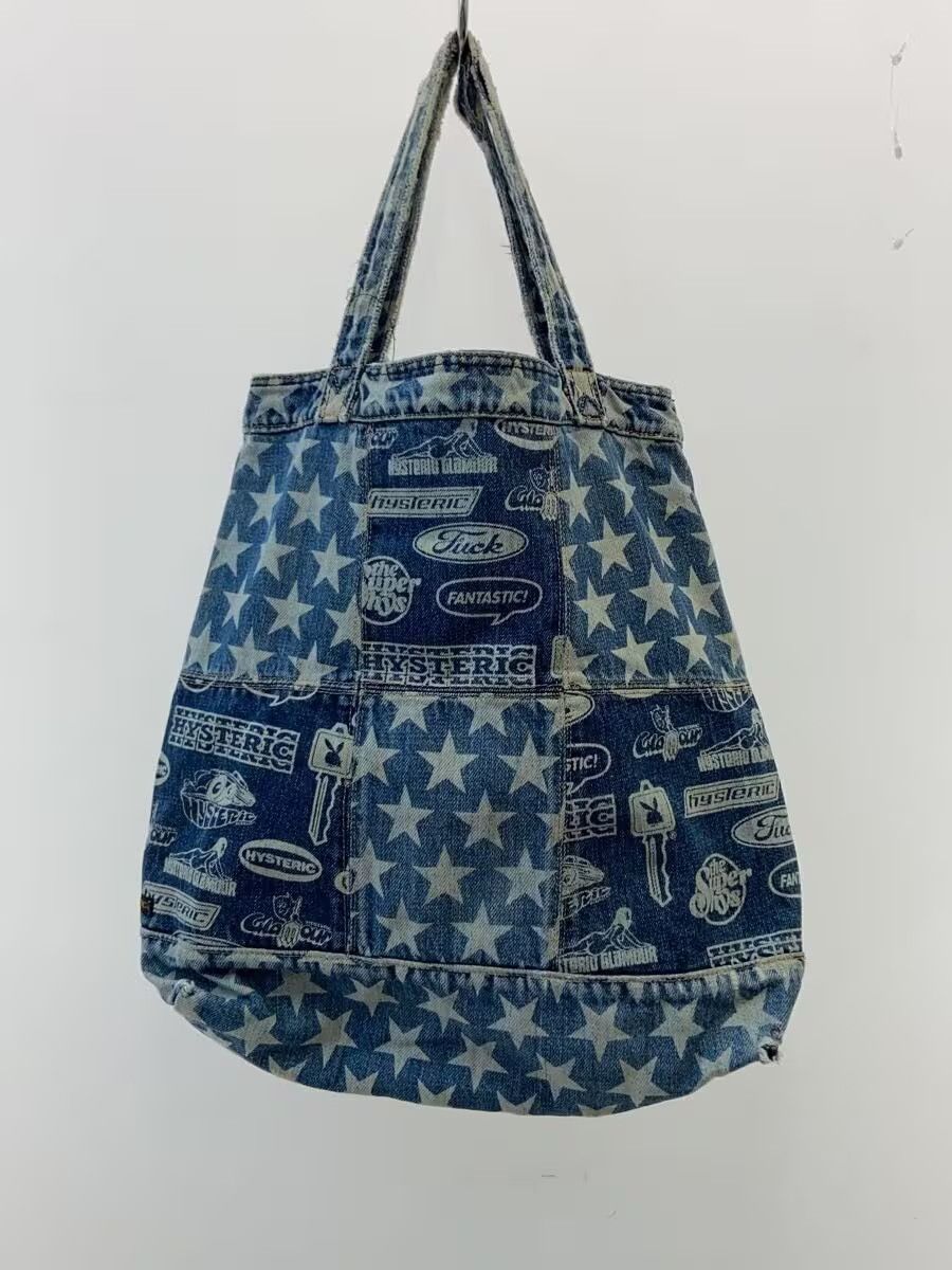 Hysteric Glamour Reconstructed Star Denim Tote Bag Size ONE SIZE - 3 Thumbnail