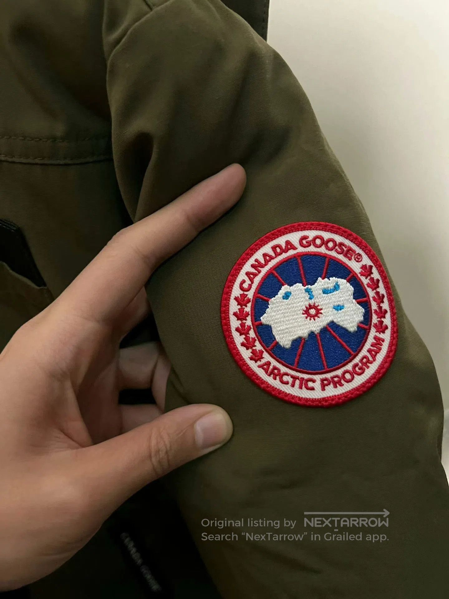Canada Goose canada goose green pilot logo down jacket. Size US XS / EU 42 / 0 - 4 Thumbnail
