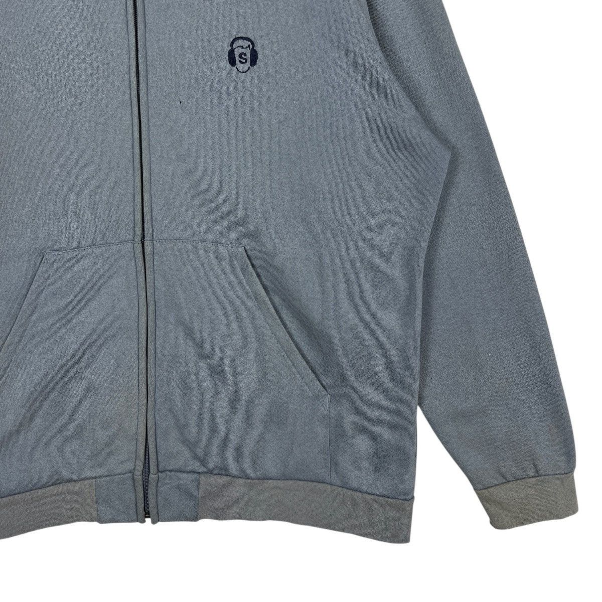Stussy 🔥 Vintage Stussy Zip Up Hoodie Made In Usa Size US L / EU 52-54 / 3 - 9 Thumbnail