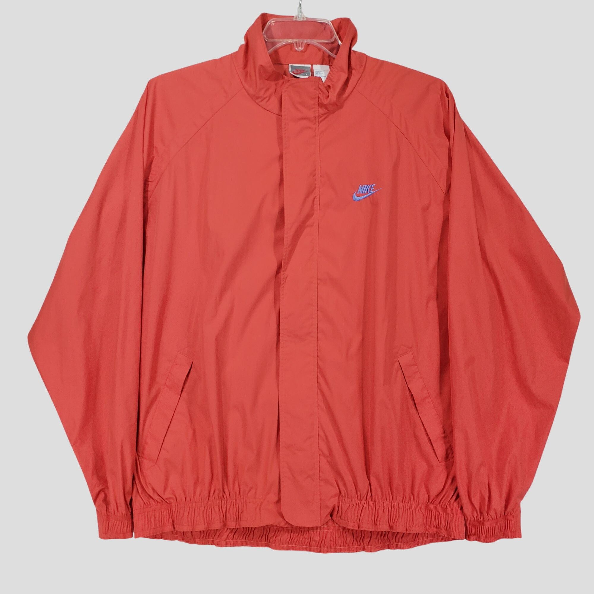 Nike Nike Men's Windbreaker Jacket Full Zip Vintage 80s L Size US L / EU 52-54 / 3 - 9 Thumbnail
