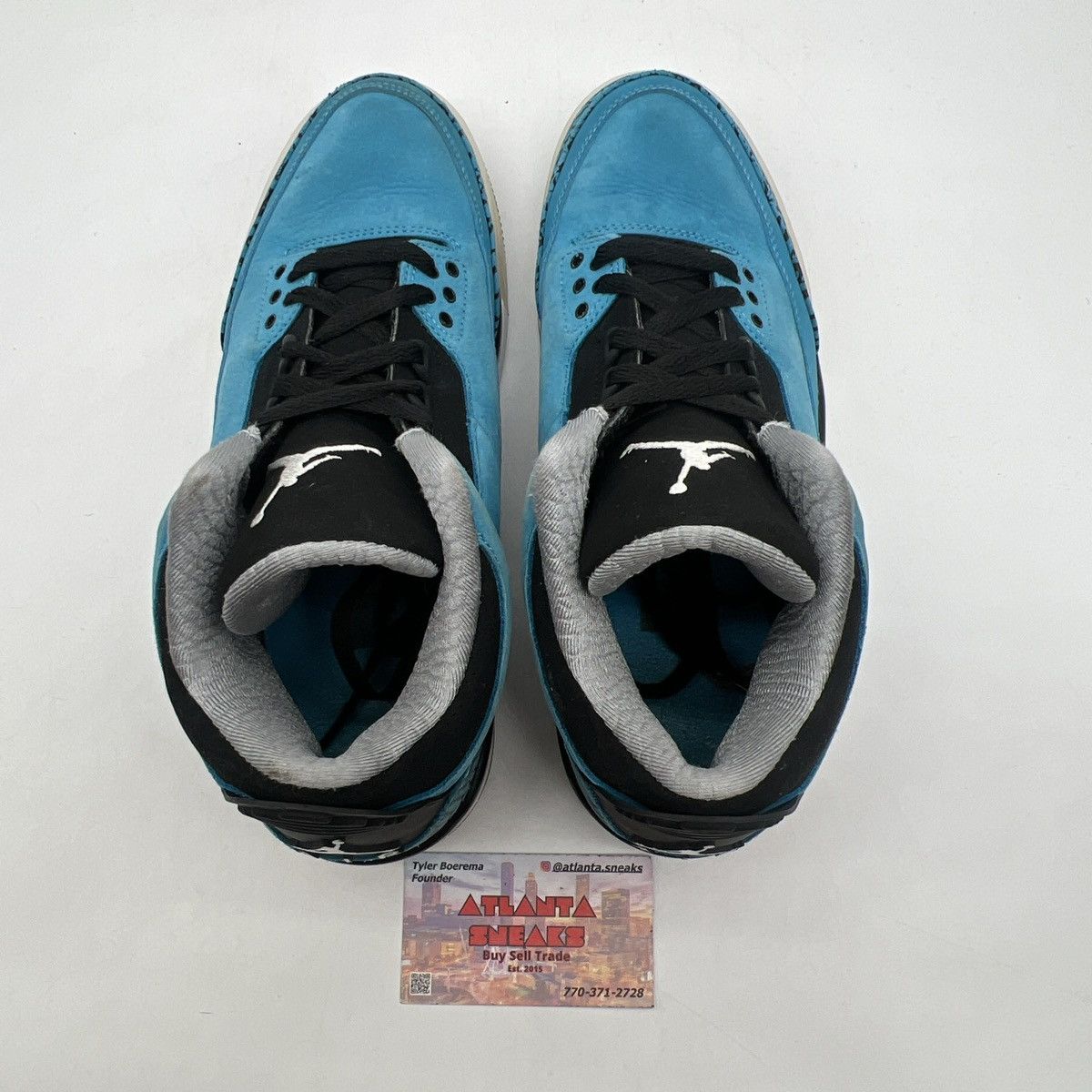 Jordan Brand Air Jordan 3 powder blue Size US 8 / EU 41 - 6 Thumbnail