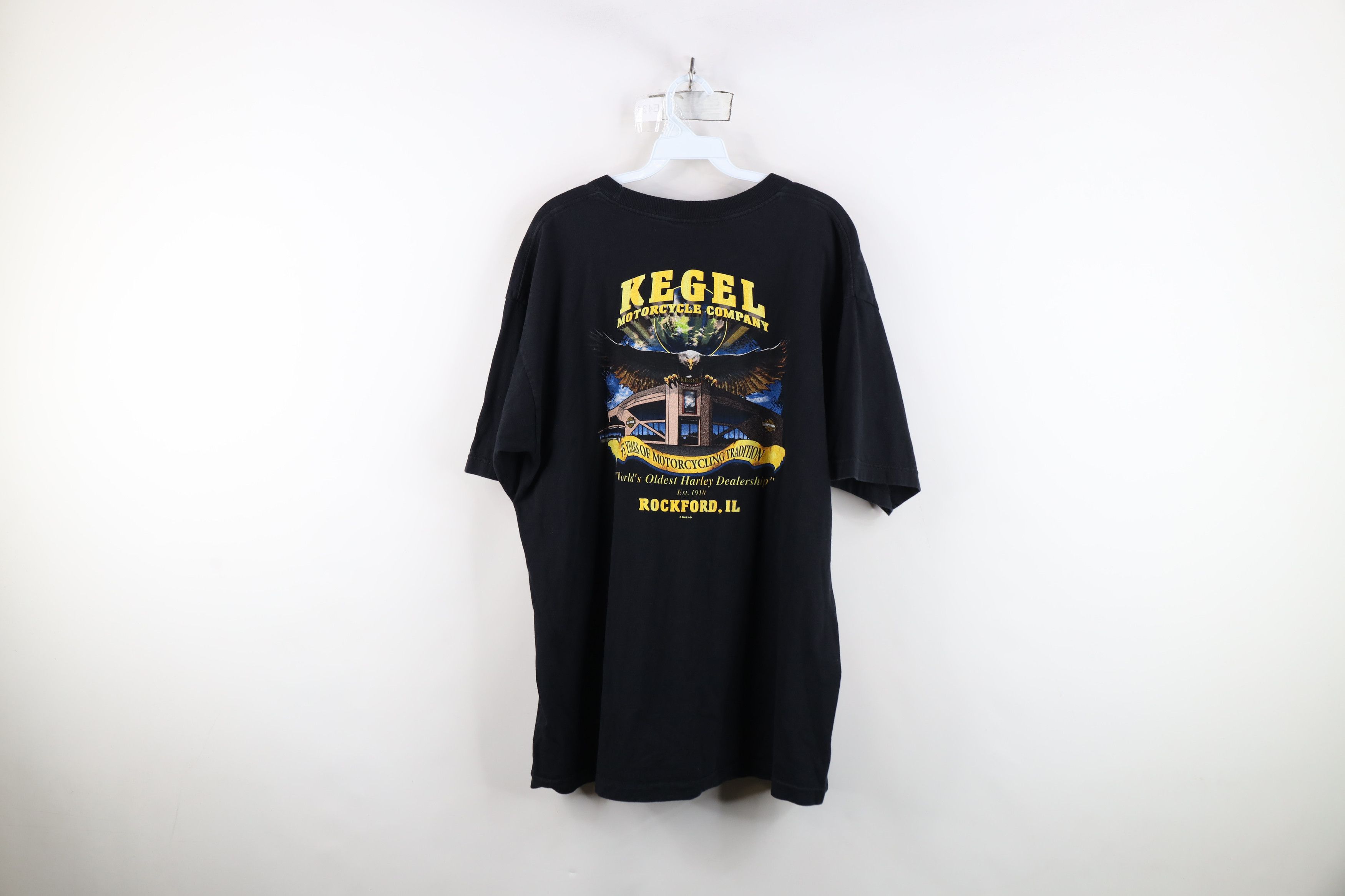 Harley Davidson Vintage Y2K 2005 Harley Davidson Phoenix Fire Flames T-Shirt Size US XL / EU 56 / 4 - 13 Thumbnail