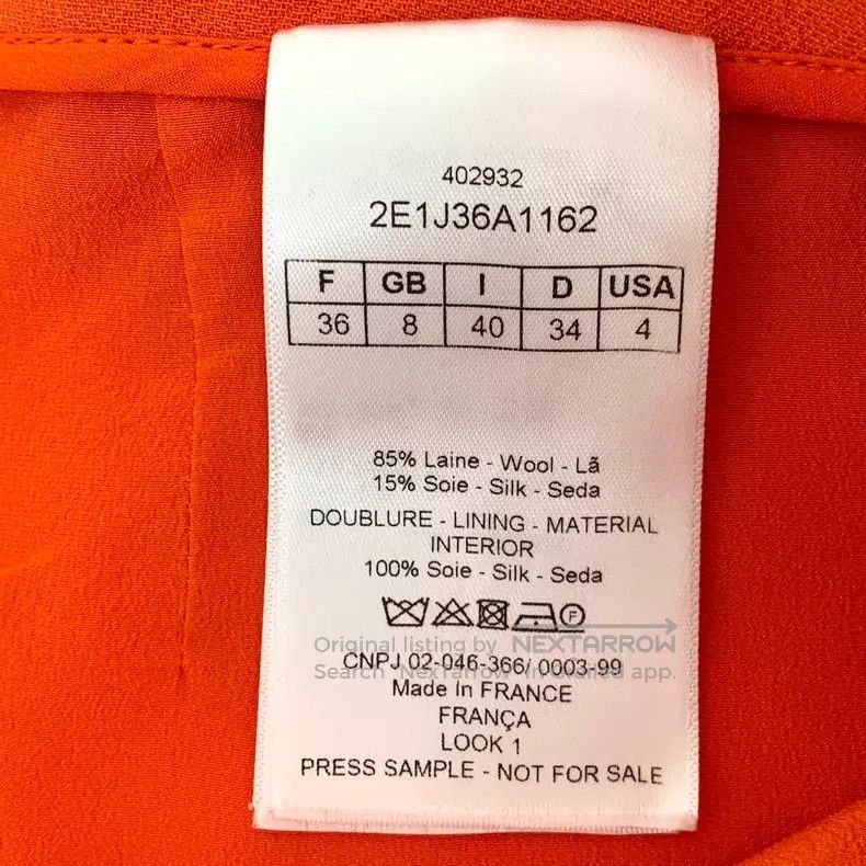 Dior Dior Red wool casual skirt Size 24" / US 00 / IT 34 - 6 Thumbnail