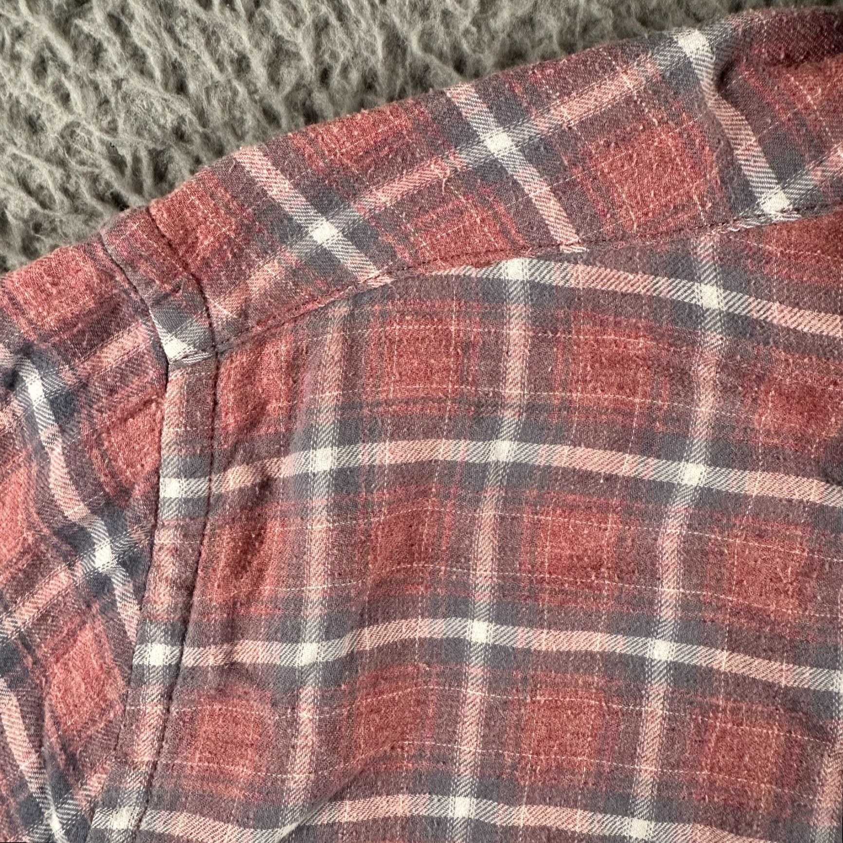 Faherty Faherty Shirt Men's Medium Plaid Flannel Button Down Long Sleeve Stretch Size US M / EU 48-50 / 2 - 3 Thumbnail